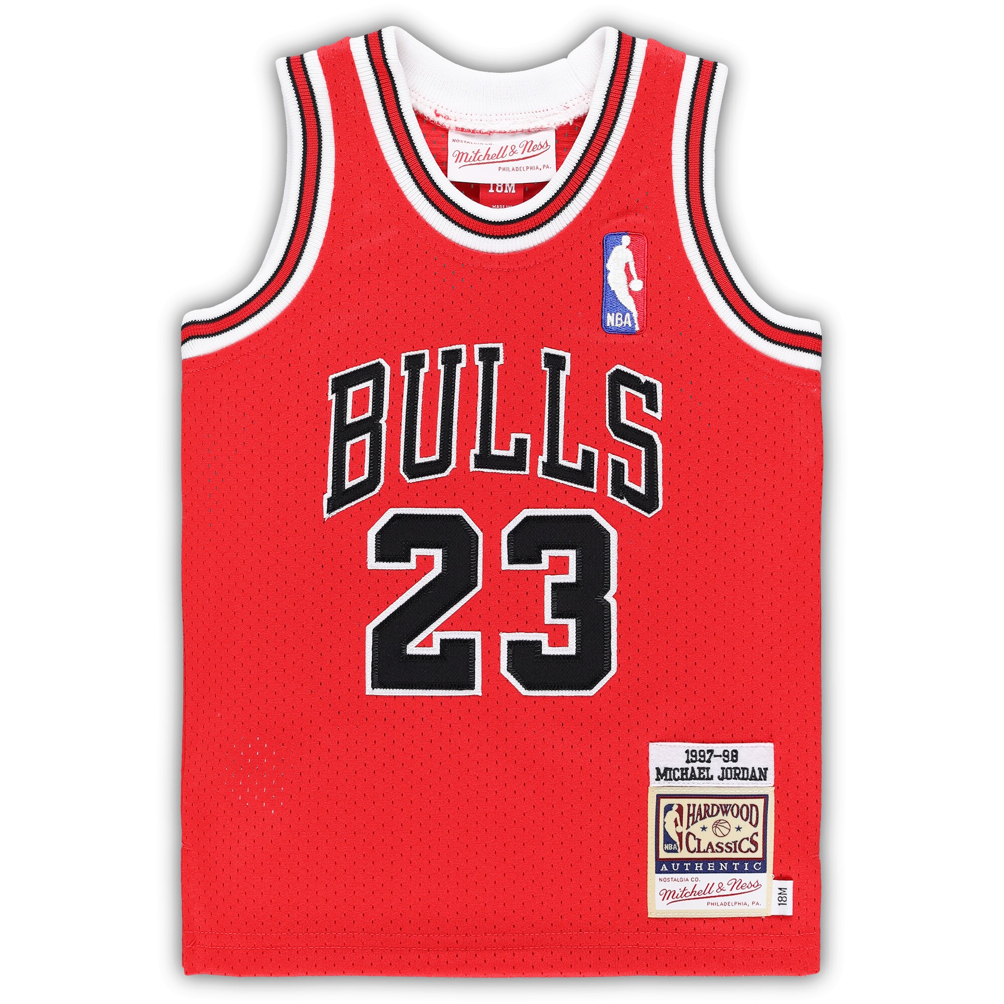 Michael Jordan Chicago Bulls Mitchell & Ness Infant 1985\/86 Hardwood Classics Authentic Jersey - Red
