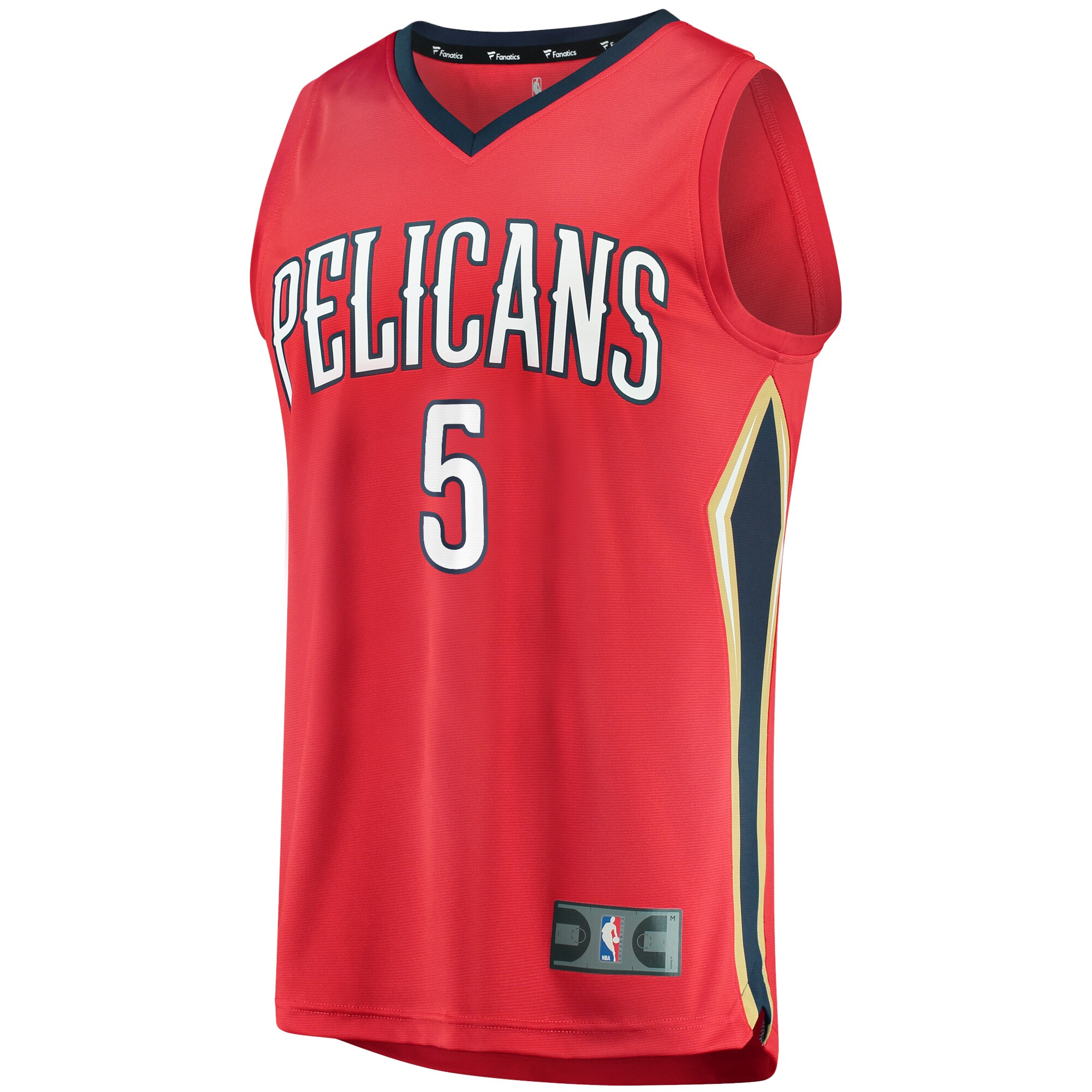Herbert Jones New Orleans Pelicans Fanatics Fast Break Replica Player Jersey - Statement Edition - Red