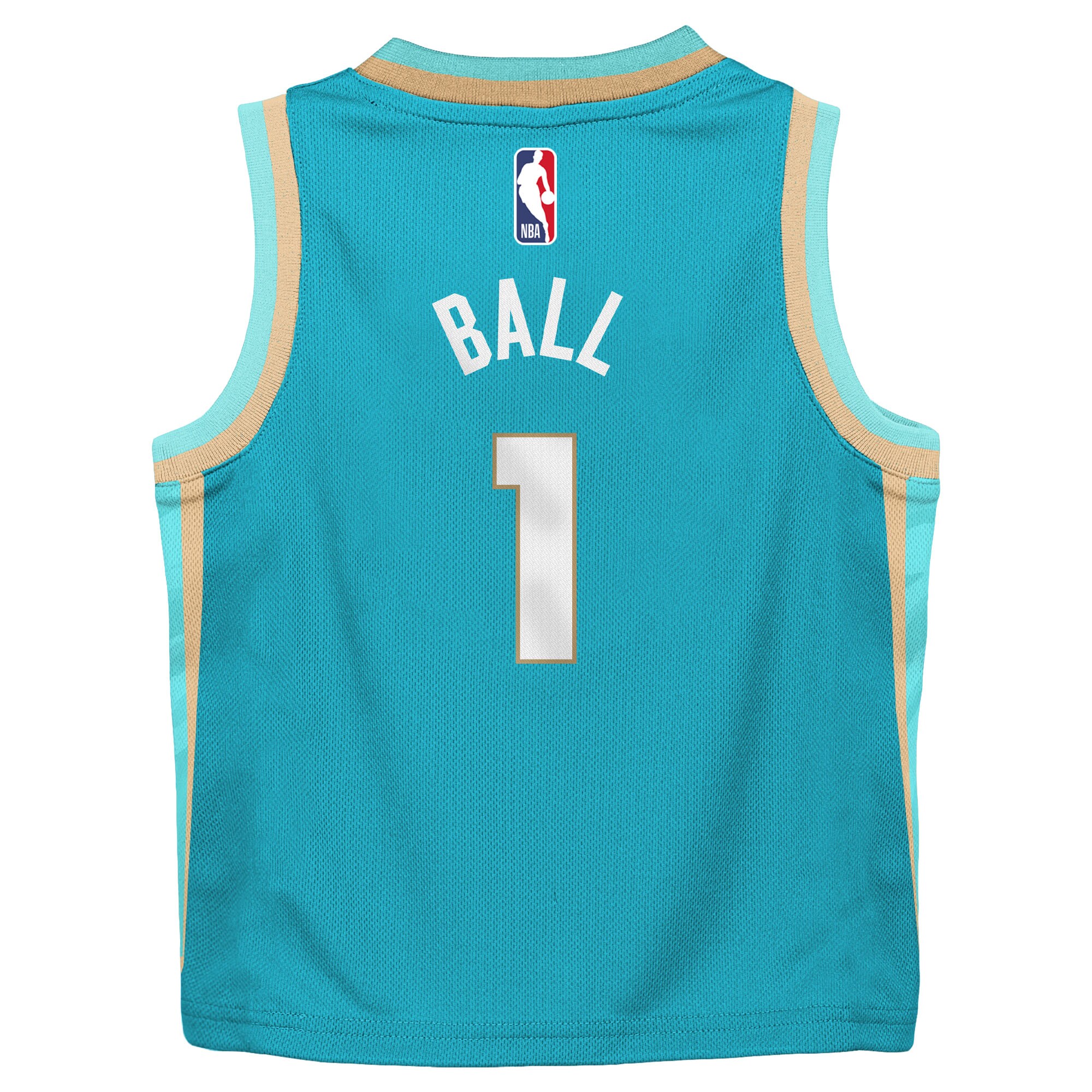 LaMelo Ball Charlotte Hornets Jordan Brand Preschool 2023\/24 Swingman Replica Jersey - City Edition - Teal