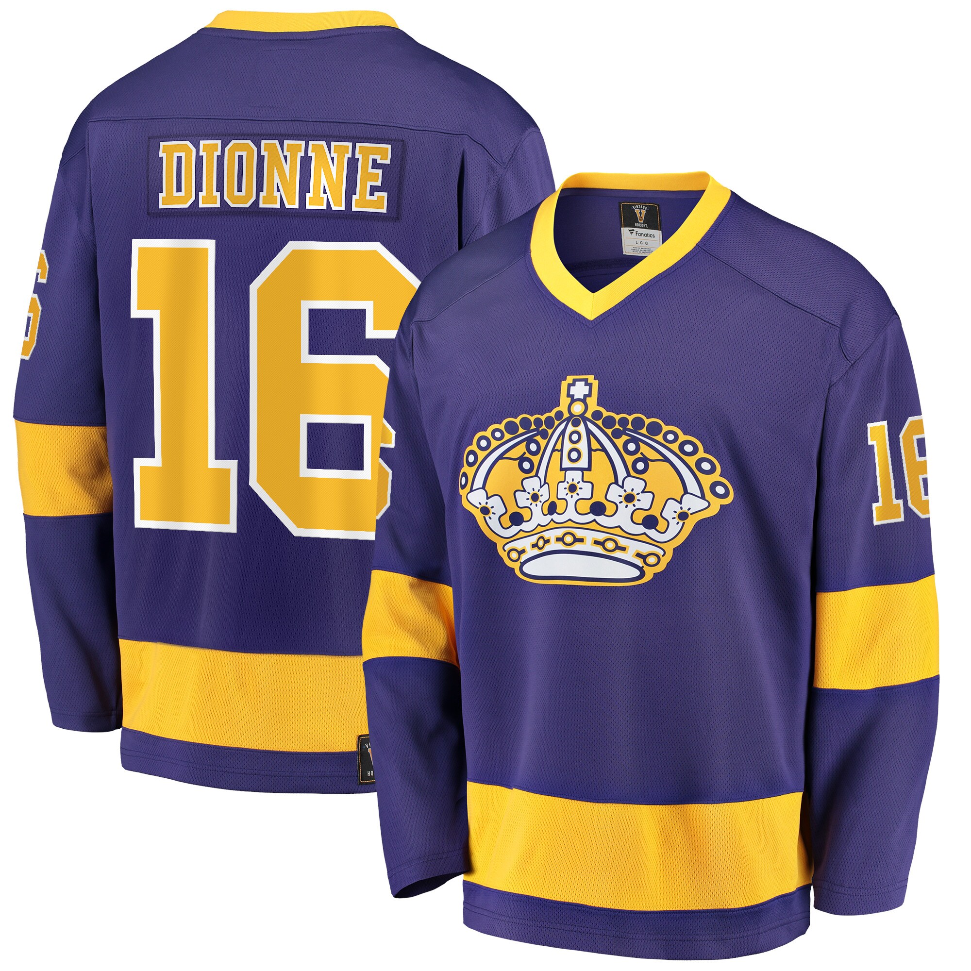 Marcel Dionne Los Angeles Kings Fanatics Premier Breakaway Retired Player Jersey - Purple