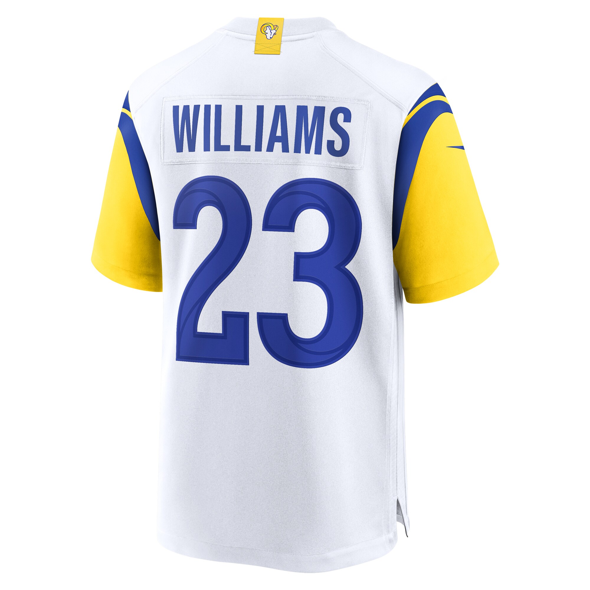 Kyren Williams Los Angeles Rams   Game Jersey -  White