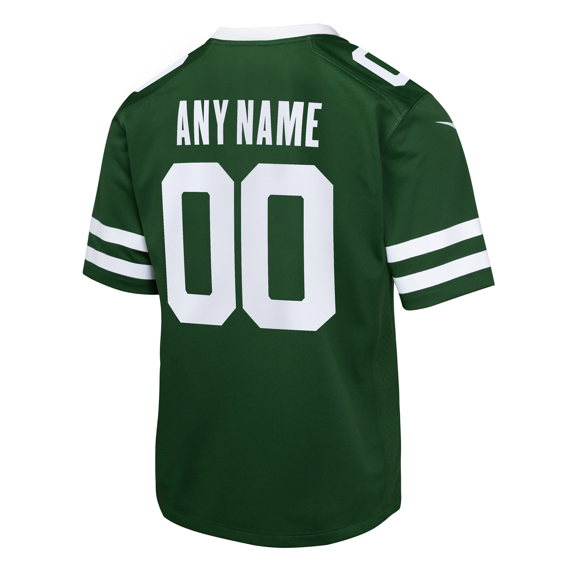 New York Jets  Youth Custom Game Jersey -  Legacy Green