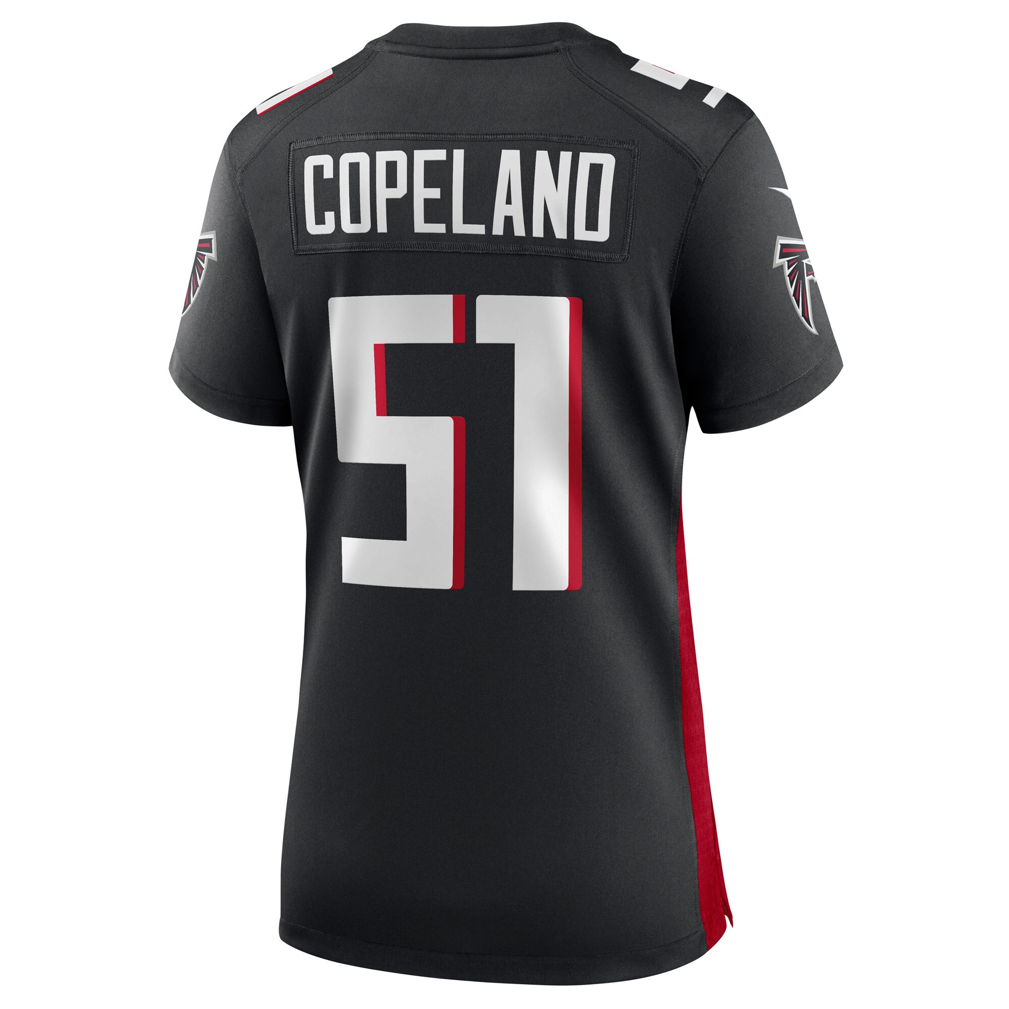 Brandon Copeland Atlanta Falcons  Women's Game Player Jersey - Black