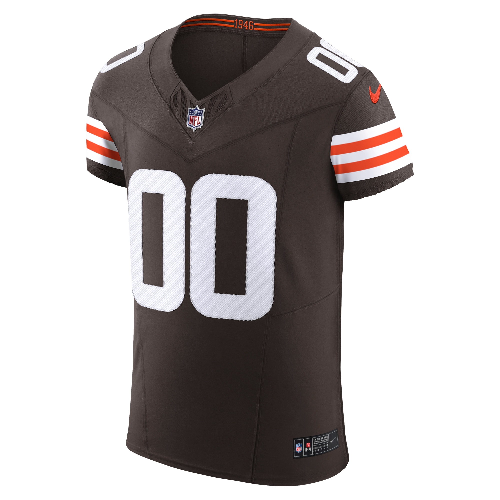 Cleveland Browns  Vapor F.U.S.E. Elite Custom Jersey - Brown
