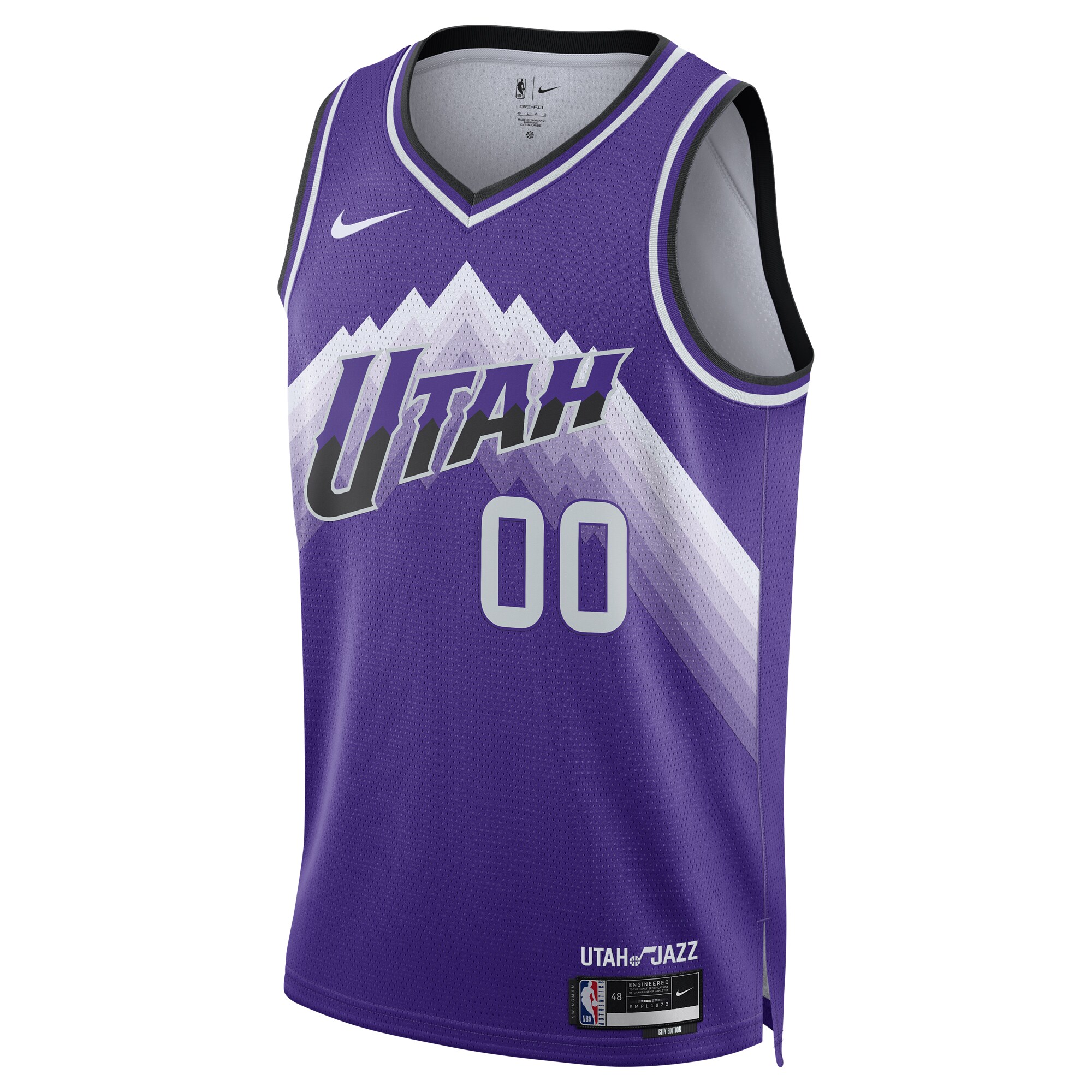 Jordan Clarkson Utah Jazz  Unisex 2023\/24 Swingman Jersey - Purple - City Edition