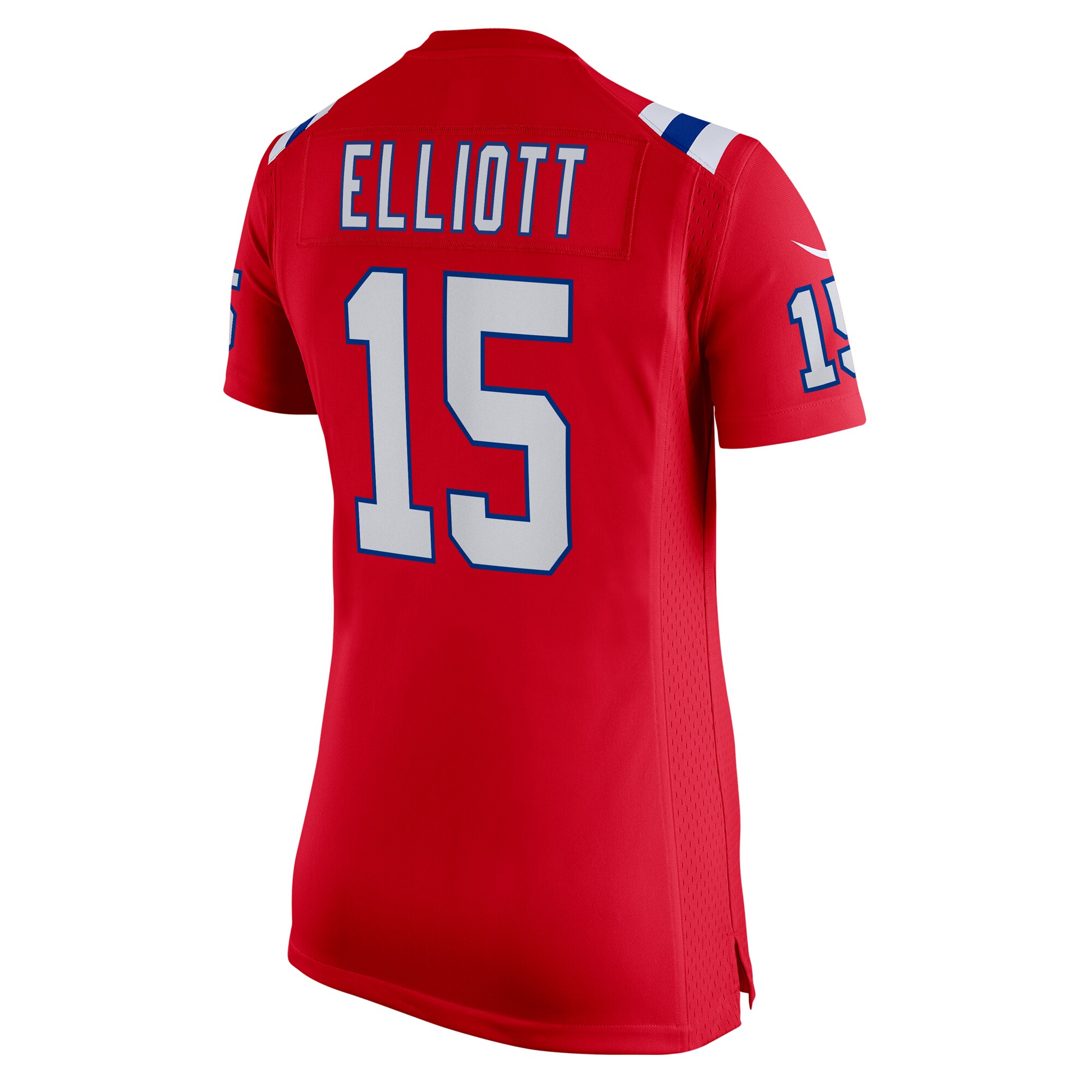 Ezekiel Elliott New England Patriots  Women's Alternate Game Player Jersey - Red