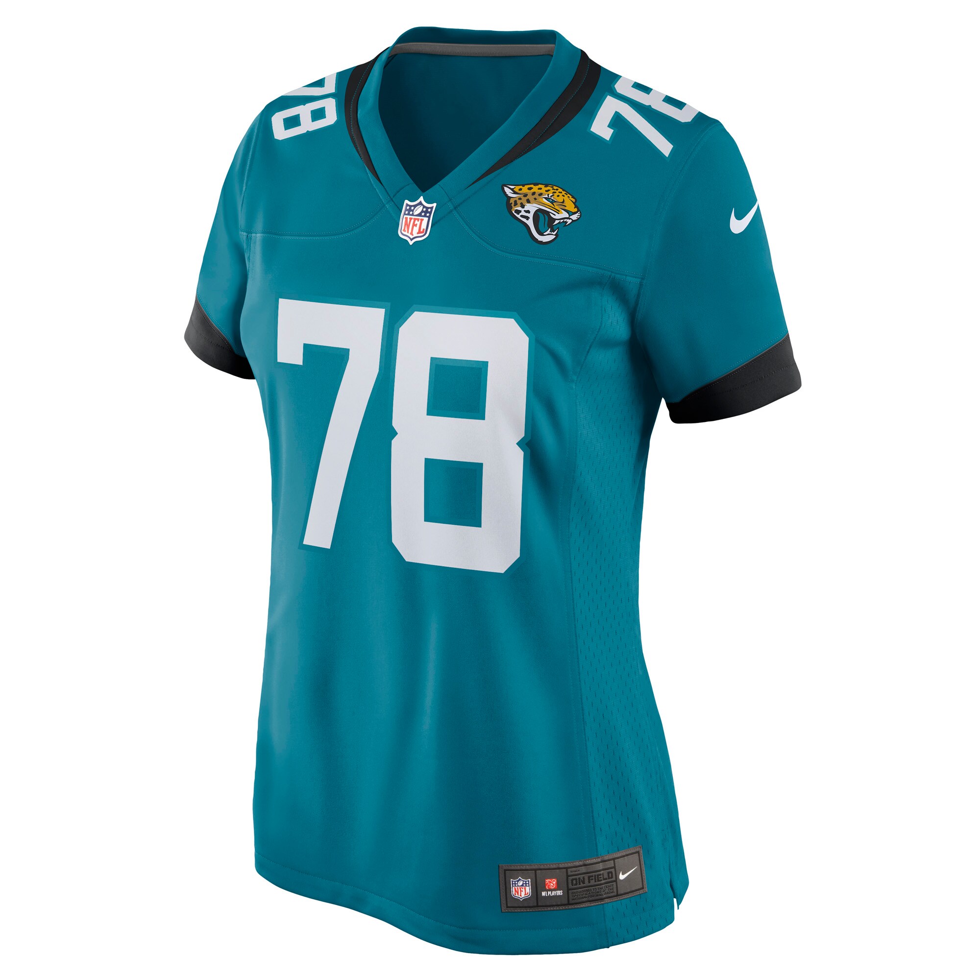 Ben Bartch Jacksonville Jaguars  Women's Game Jersey - Teal
