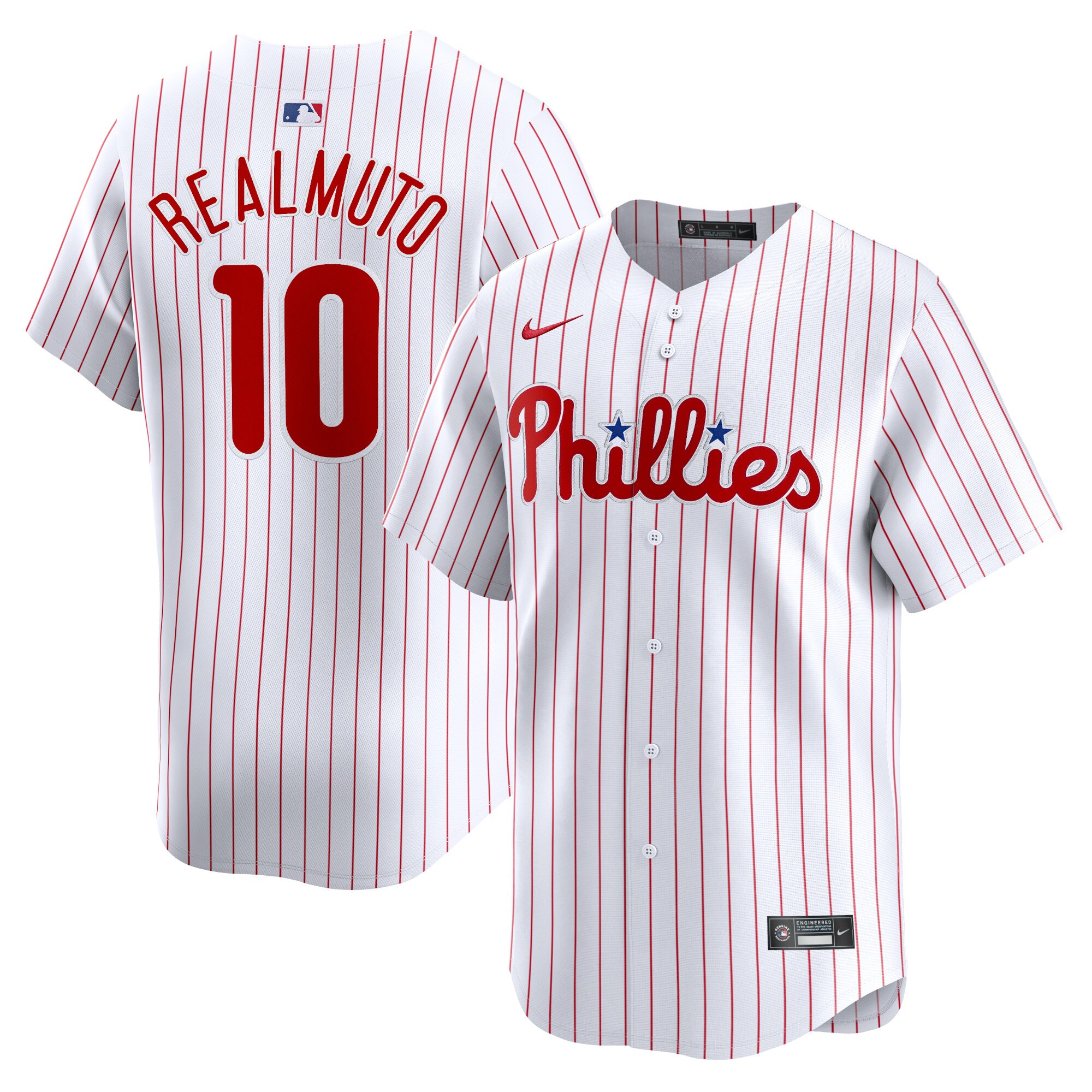 J.T. Realmuto Philadelphia Phillies  Home Limited Player Jersey - White