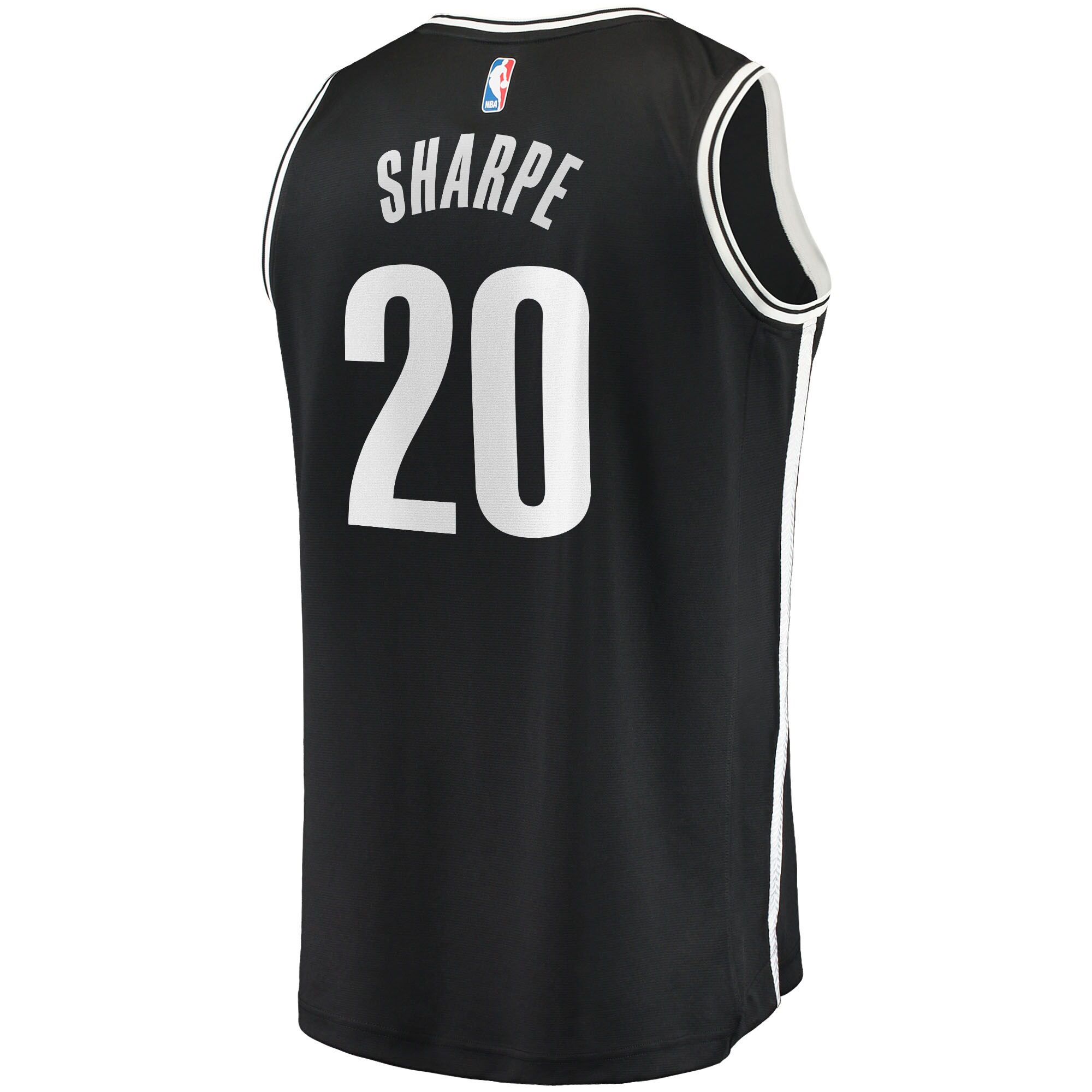 Day'Ron Sharpe Brooklyn Nets Fanatics Fast Break Replica Jersey - Icon Edition - Black
