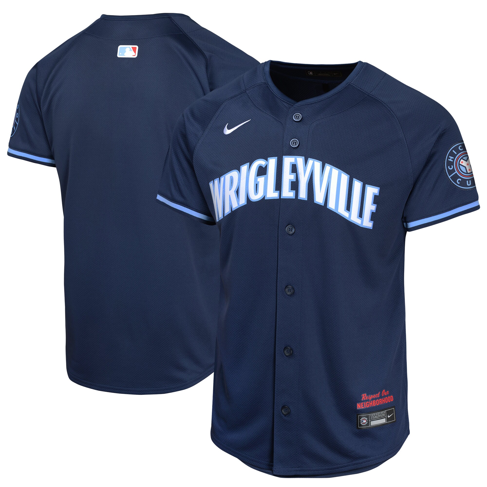 Chicago Cubs  Youth City Connect Limited Jersey - Navy