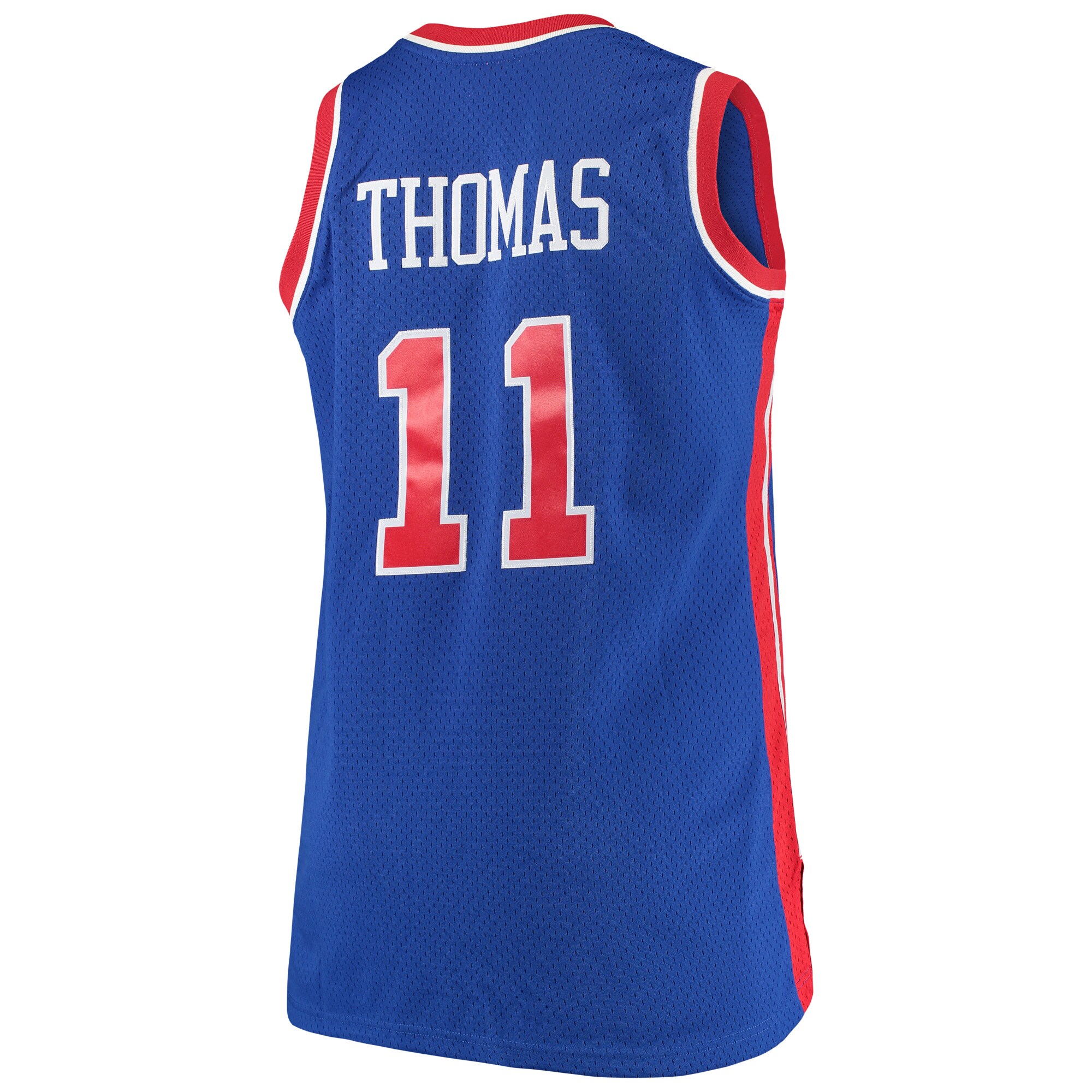 Isaiah Thomas Detroit Pistons Mitchell & Ness 1988\/89 Big & Tall Hardwood Classics Swingman Jersey - Royal