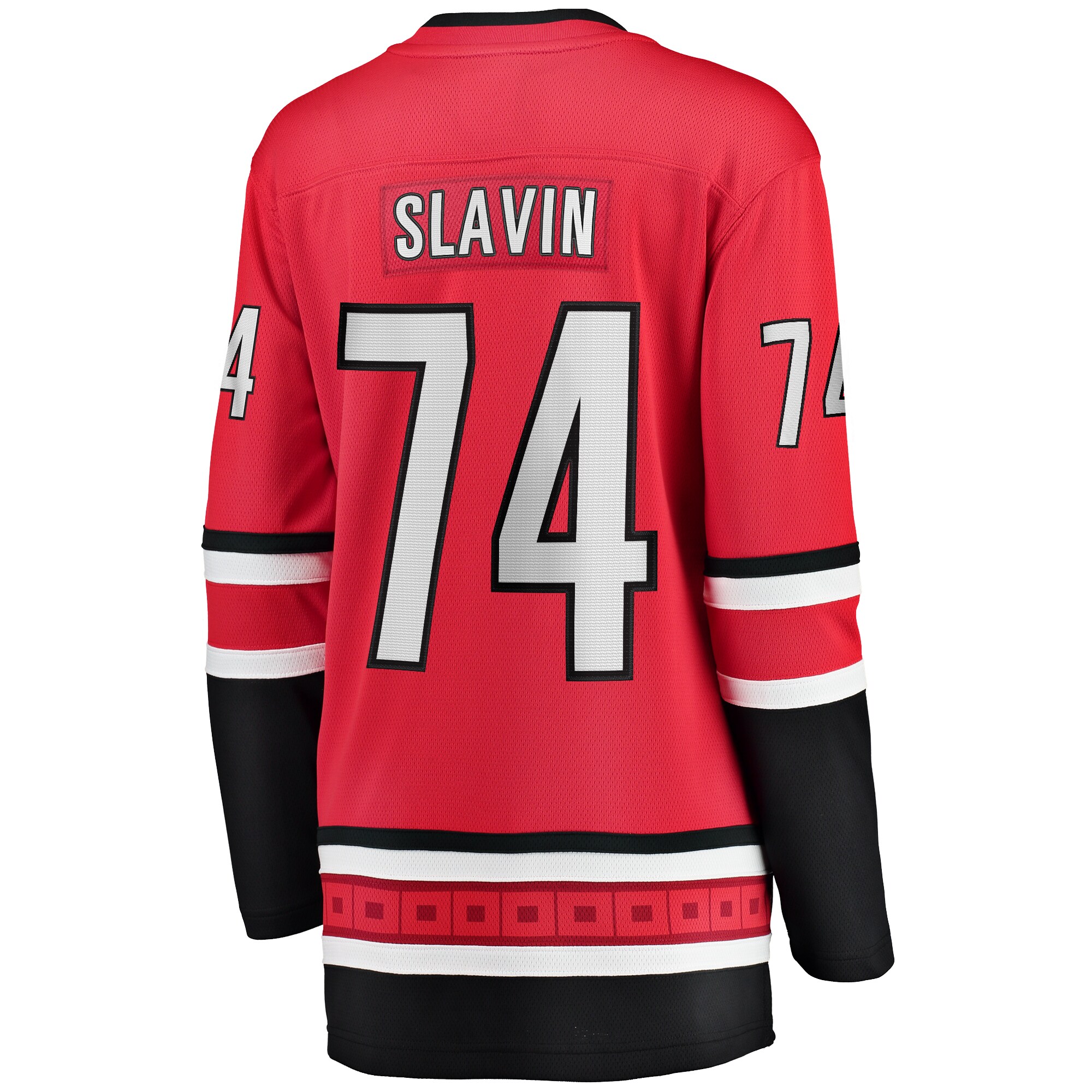 Jaccob Slavin Carolina Hurricanes Fanatics Women's Alternate Breakaway Player Jersey - Red