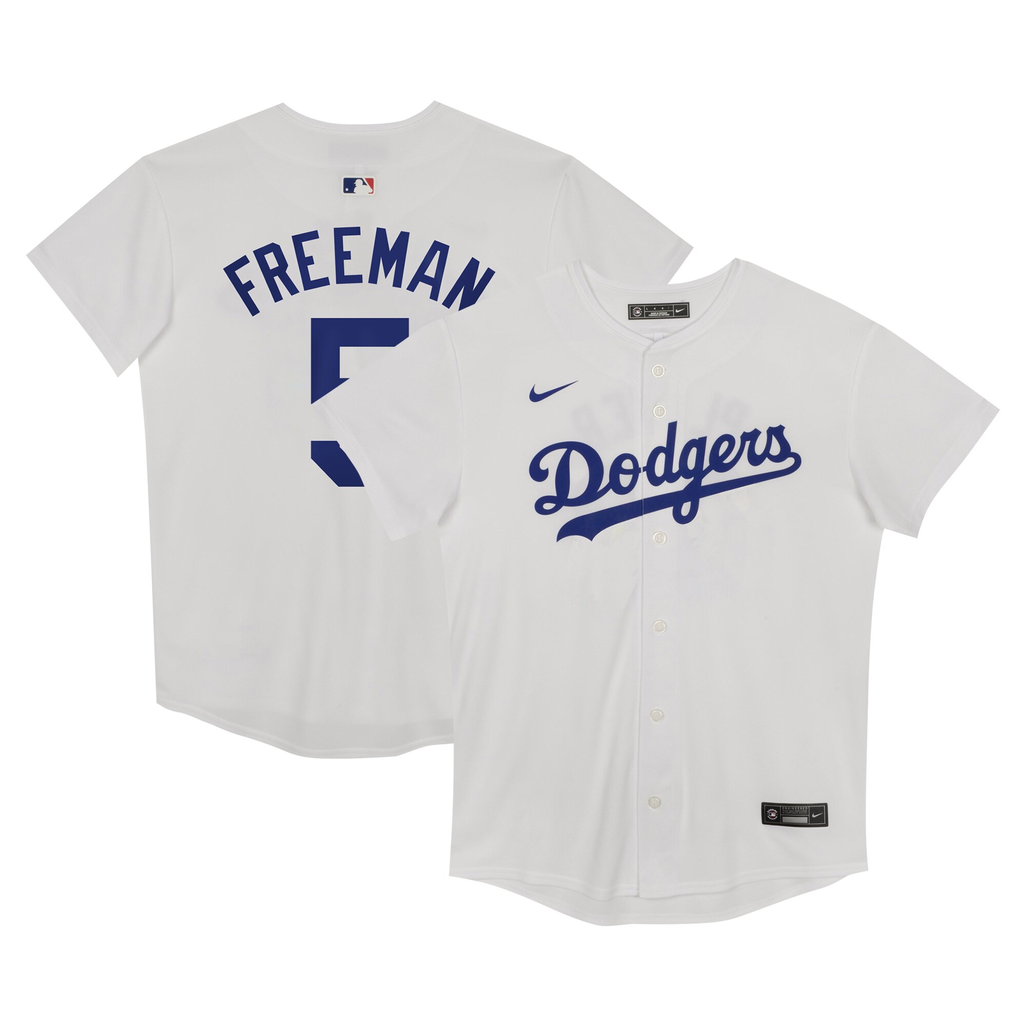 Freddie Freeman Los Angeles Dodgers  Preschool Home Game Jersey - White