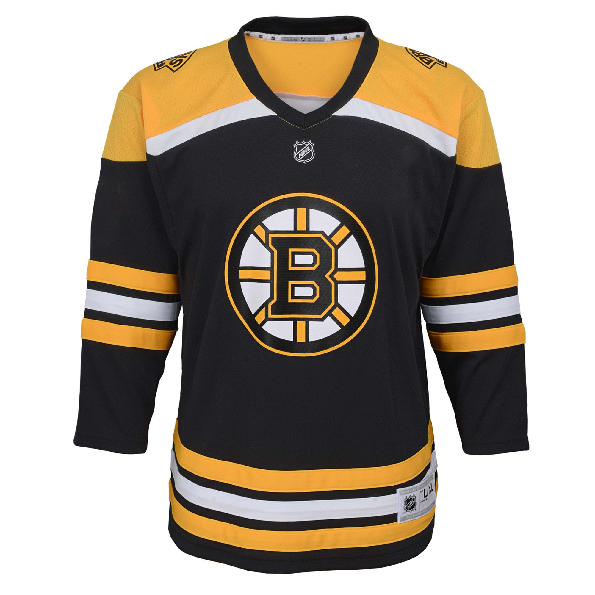 Boston Bruins Toddler Home Replica Jersey - Black