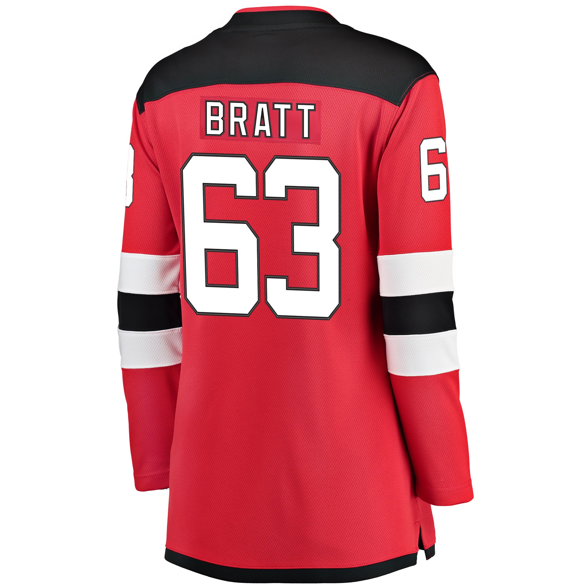 Jesper Bratt New Jersey Devils Fanatics Women's Home Breakaway Player Jersey - Red