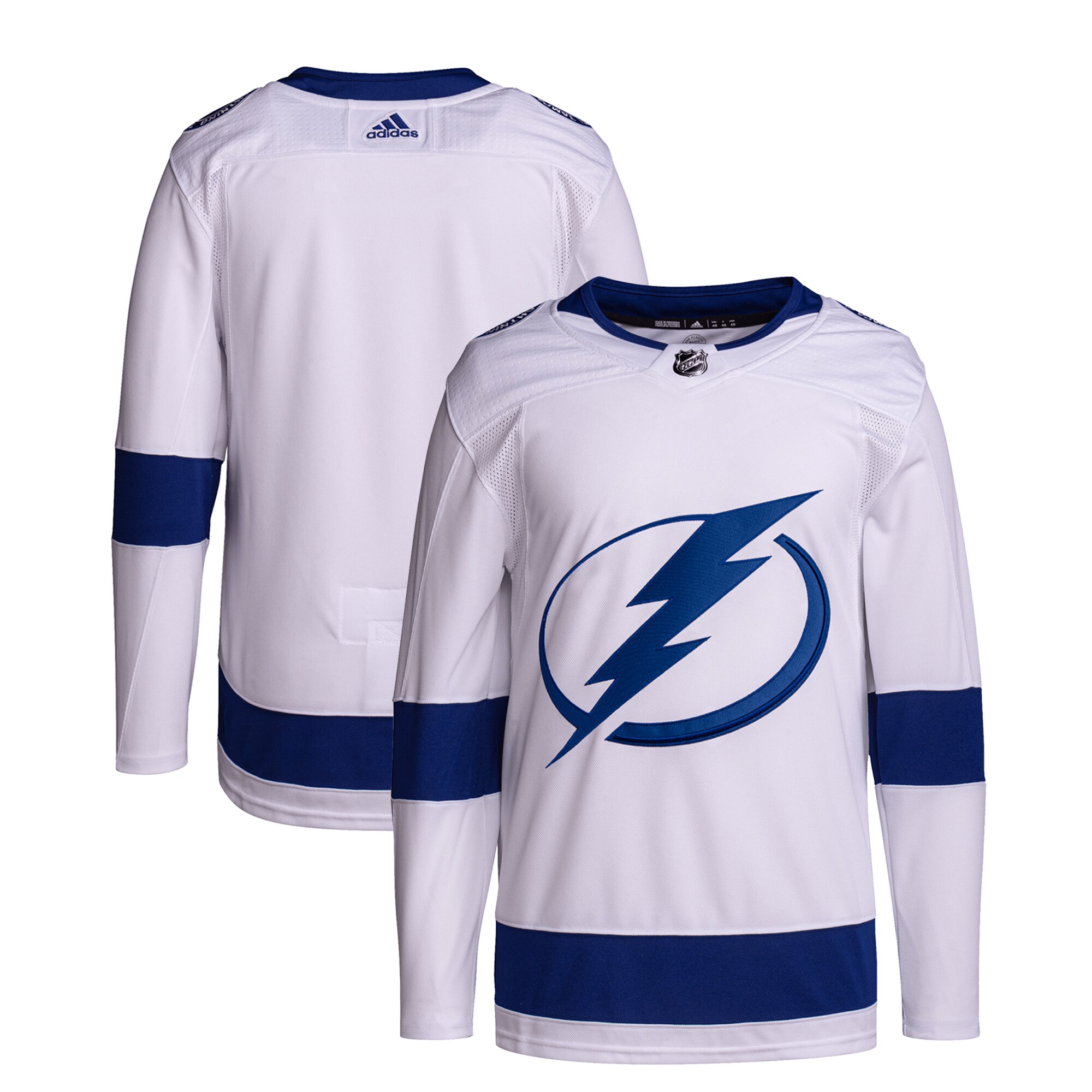 Tampa Bay Lightning adidas Away Primegreen Authentic Jersey\u00c2\u00a0\u00e2\u20ac\u201c White