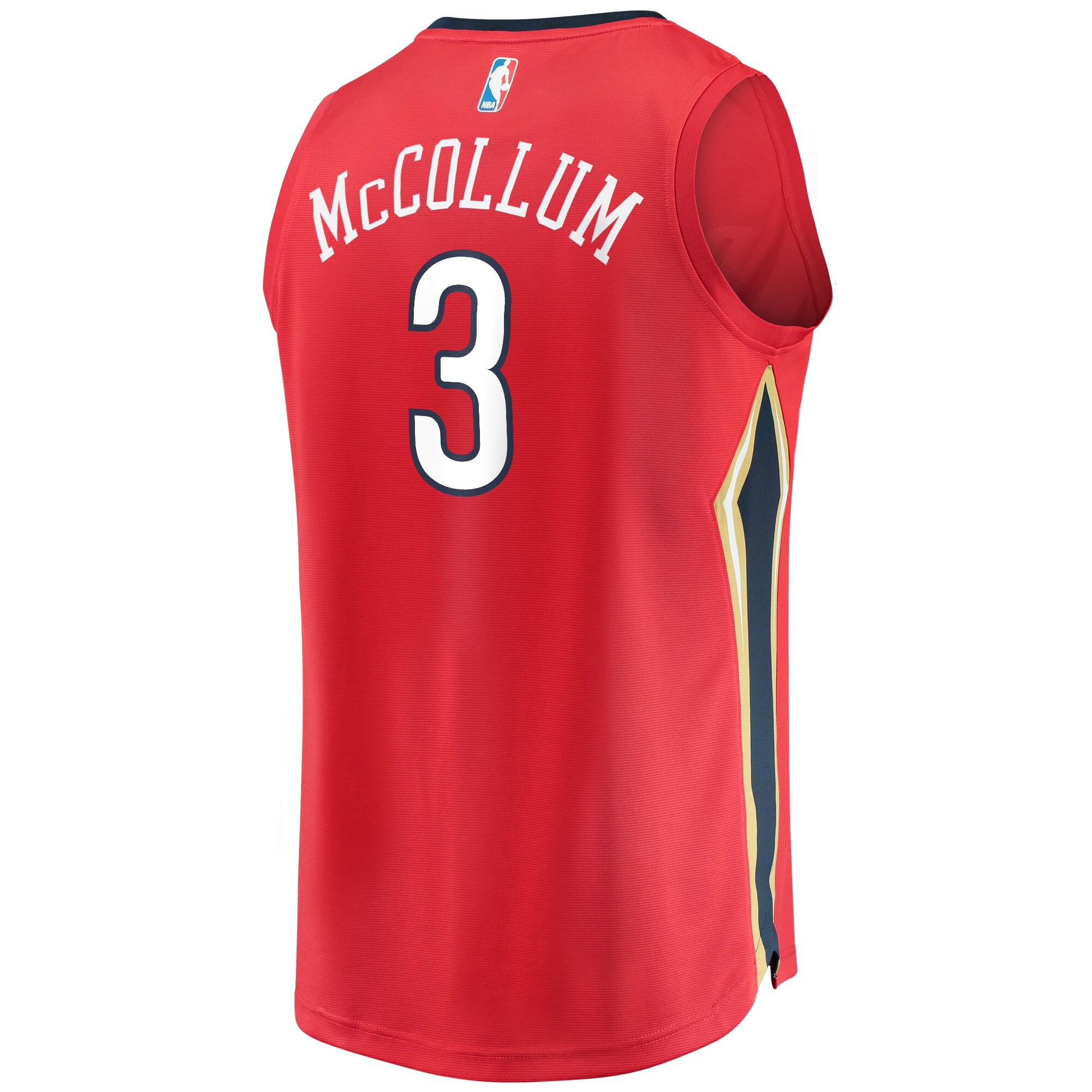 C.J. McCollum New Orleans Pelicans Fanatics Fast Break Replica Player Jersey - Statement Edition - Red