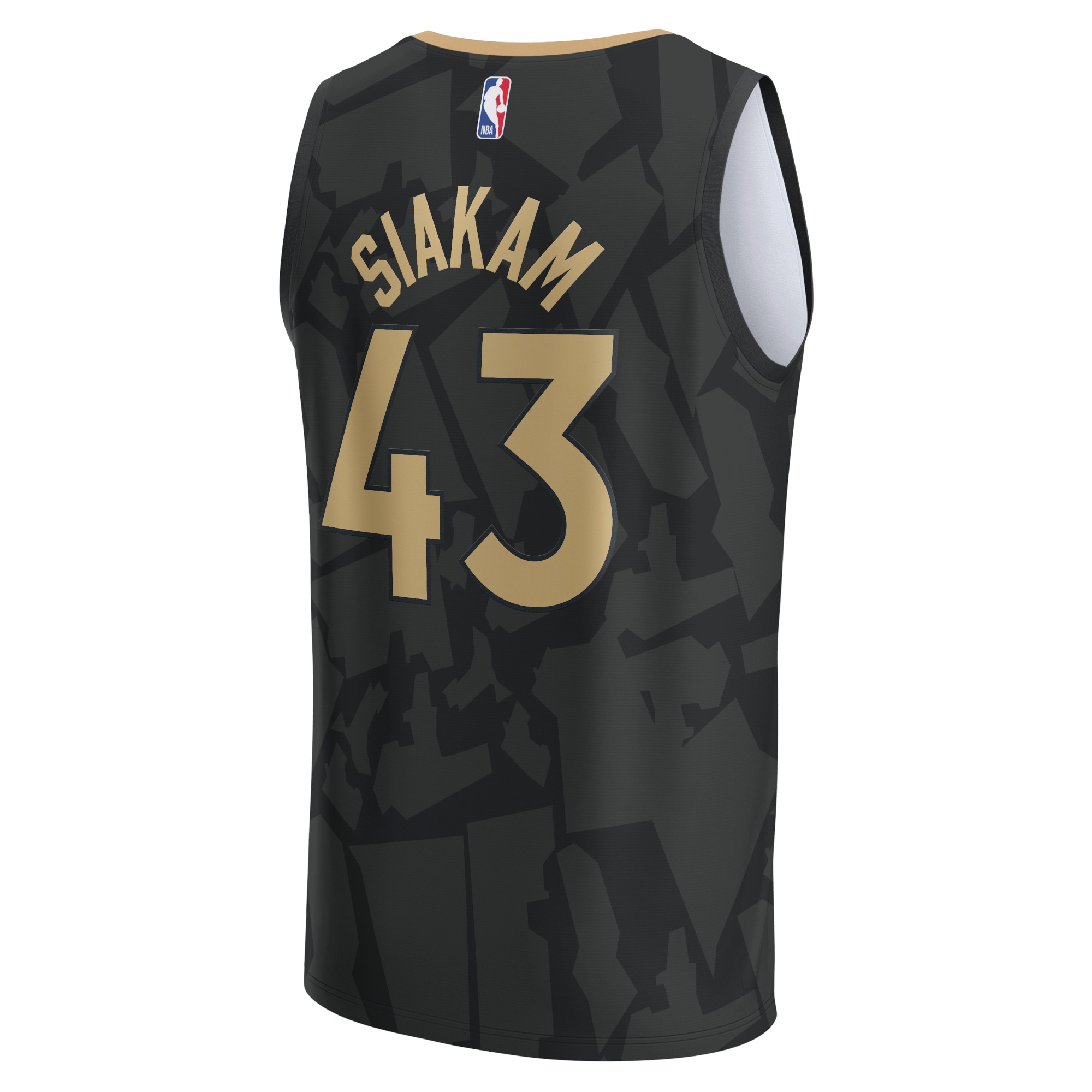 Pascal Siakam Toronto Raptors Fanatics Youth Fastbreak Jersey - City Edition - Black