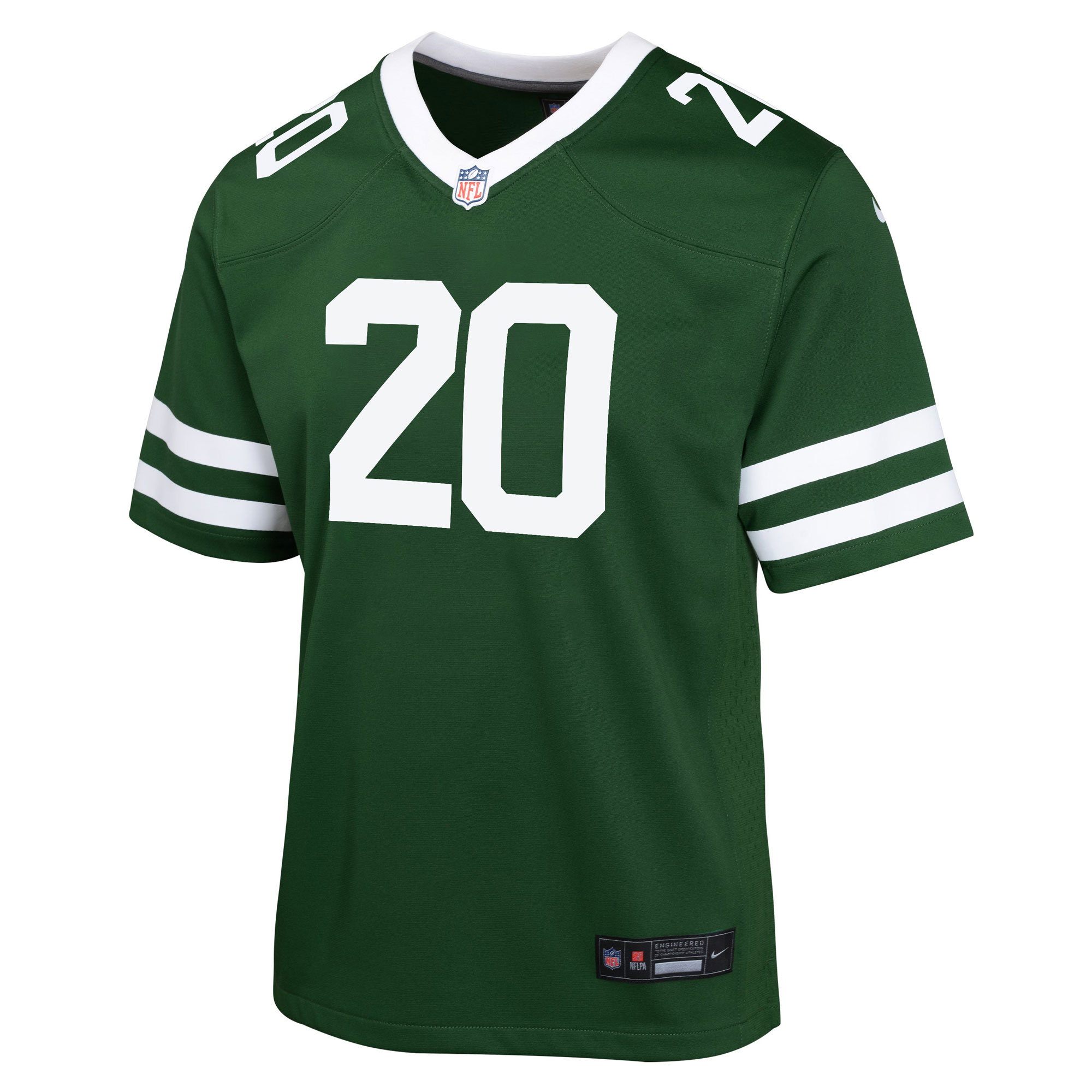 Breece Hall New York Jets  Youth Game Jersey - Legacy Green