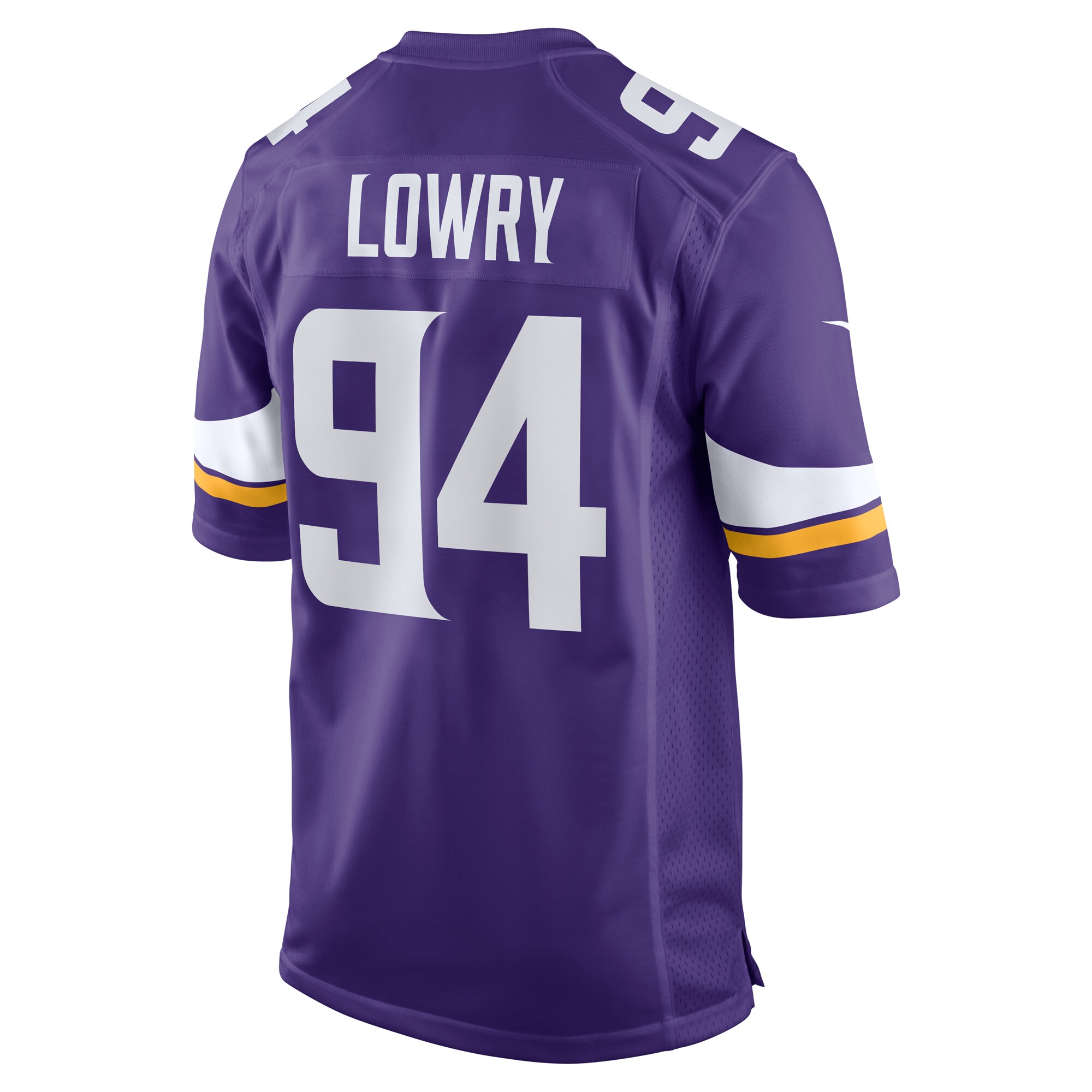 Dean Lowry Minnesota Vikings  Game Player Jersey - Purple