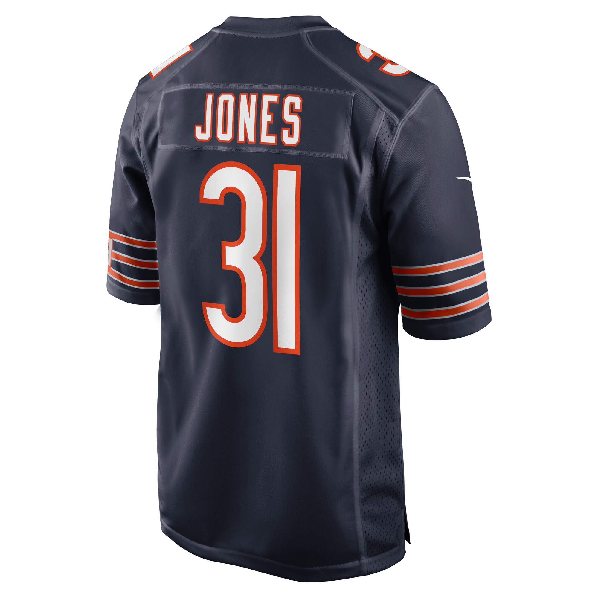 Jaylon Jones Chicago Bears  Game Player Jersey - Navy