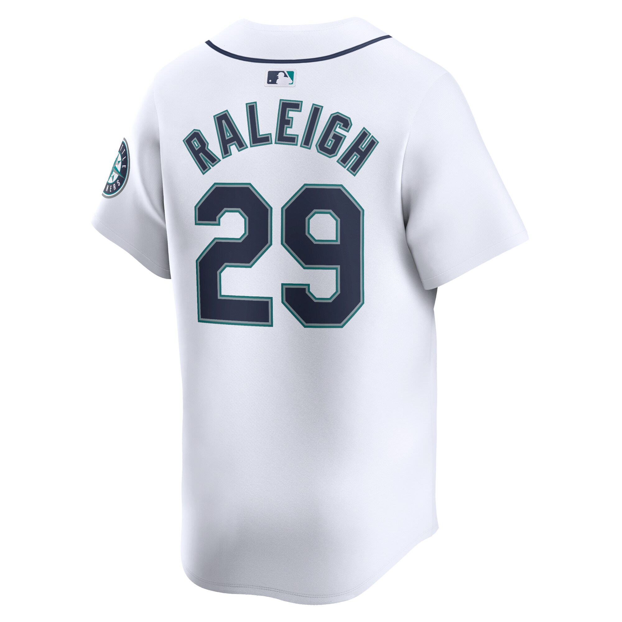 Cal Raleigh Seattle Mariners  Home Limited Player Jersey - White