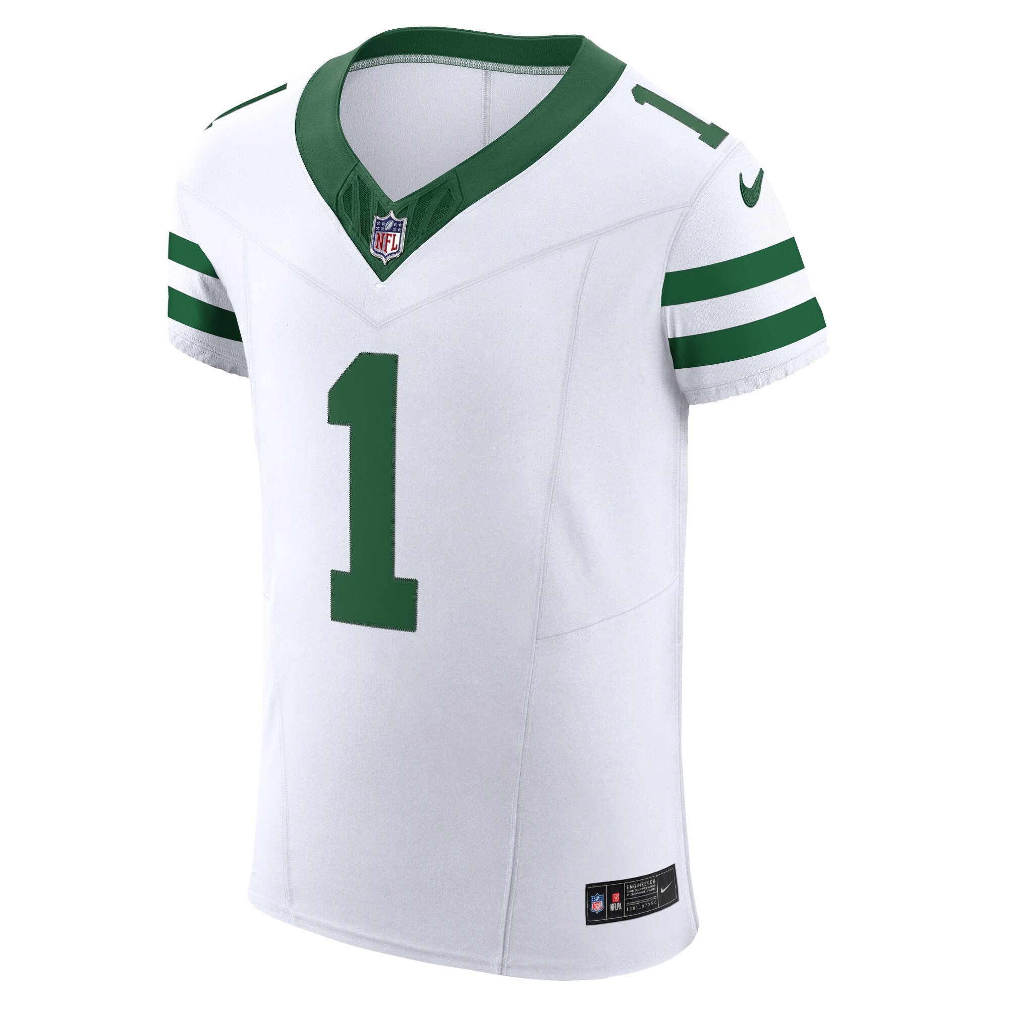 Ahmad Sauce Gardner New York Jets  Alternate Vapor F.U.S.E. Elite Jersey - White
