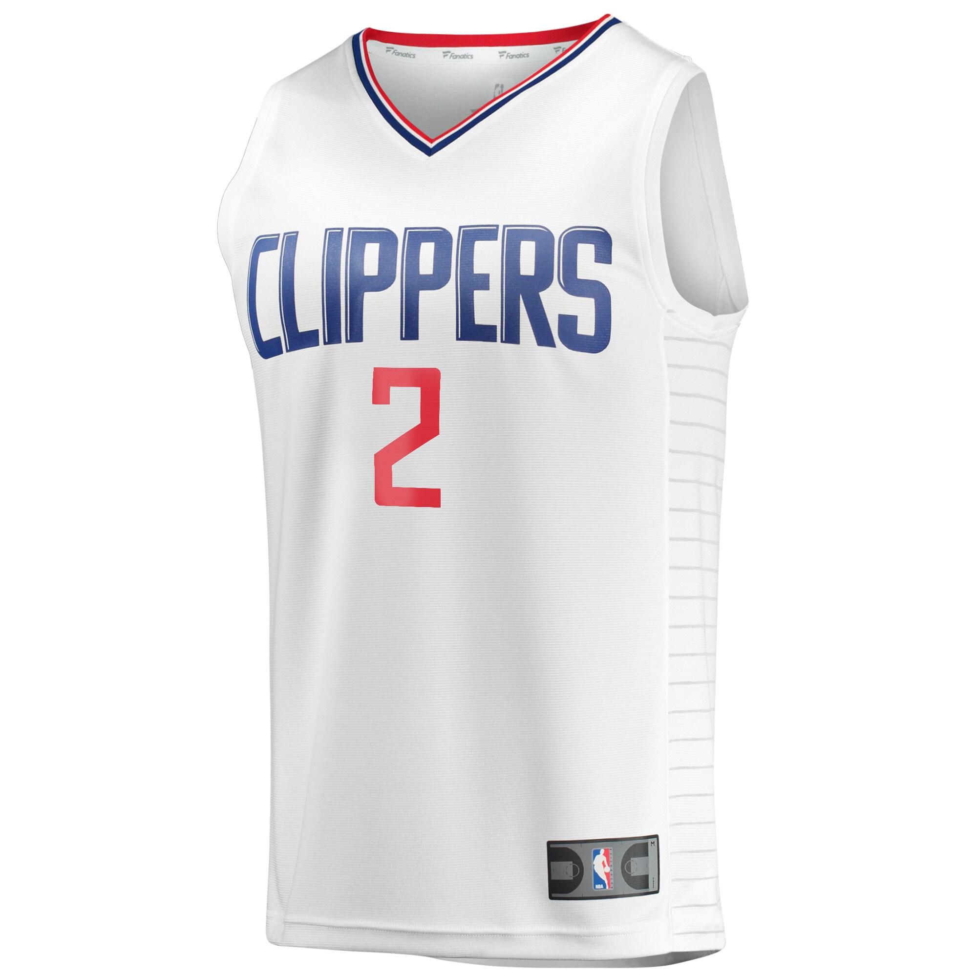 Kawhi Leonard LA Clippers Fanatics Fast Break Player Jersey - Association Edition - White