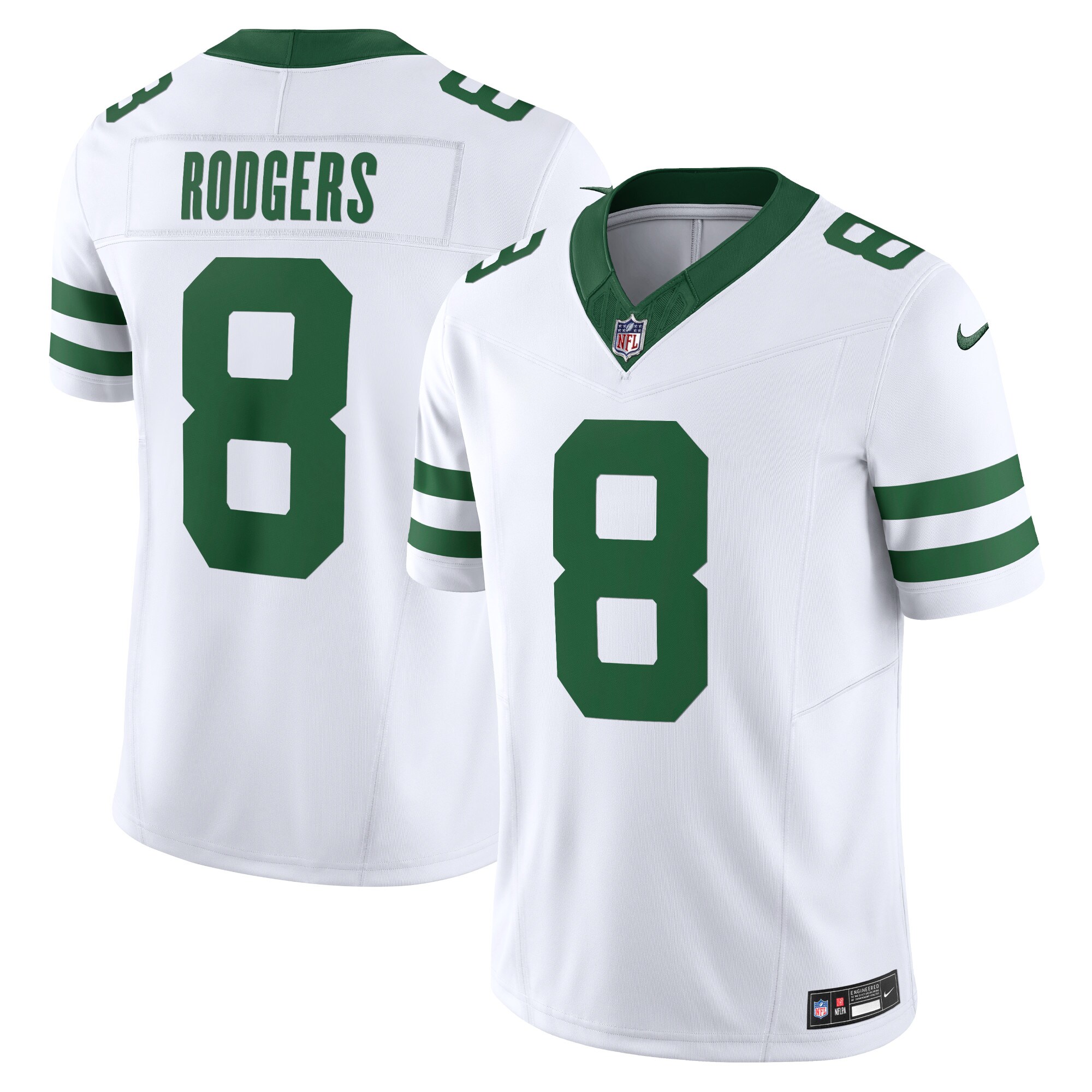 Aaron Rodgers New York Jets  Vapor F.U.S.E. Limited Jersey - Legacy White
