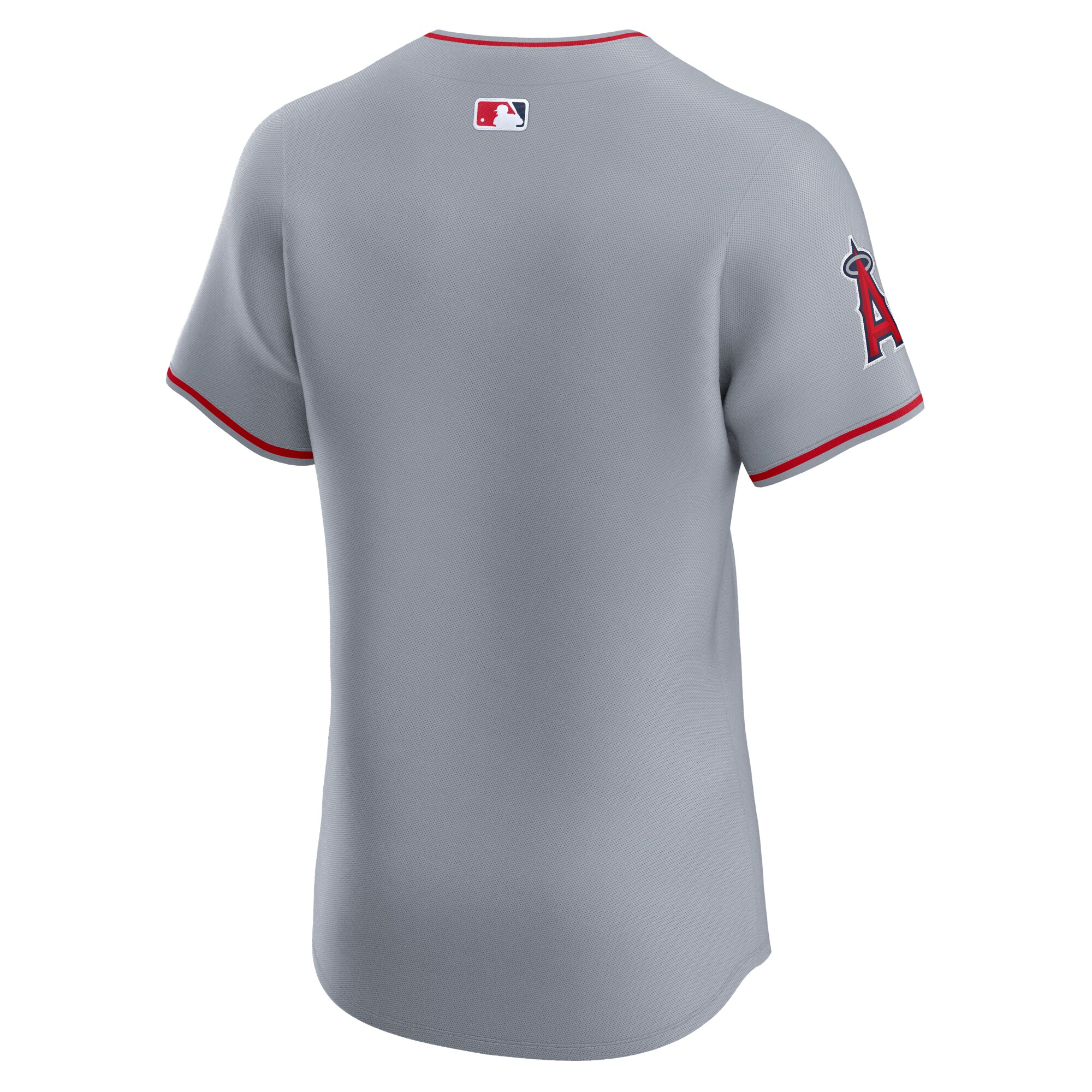 Los Angeles Angels  Road Vapor Premier Elite Patch Jersey - Gray