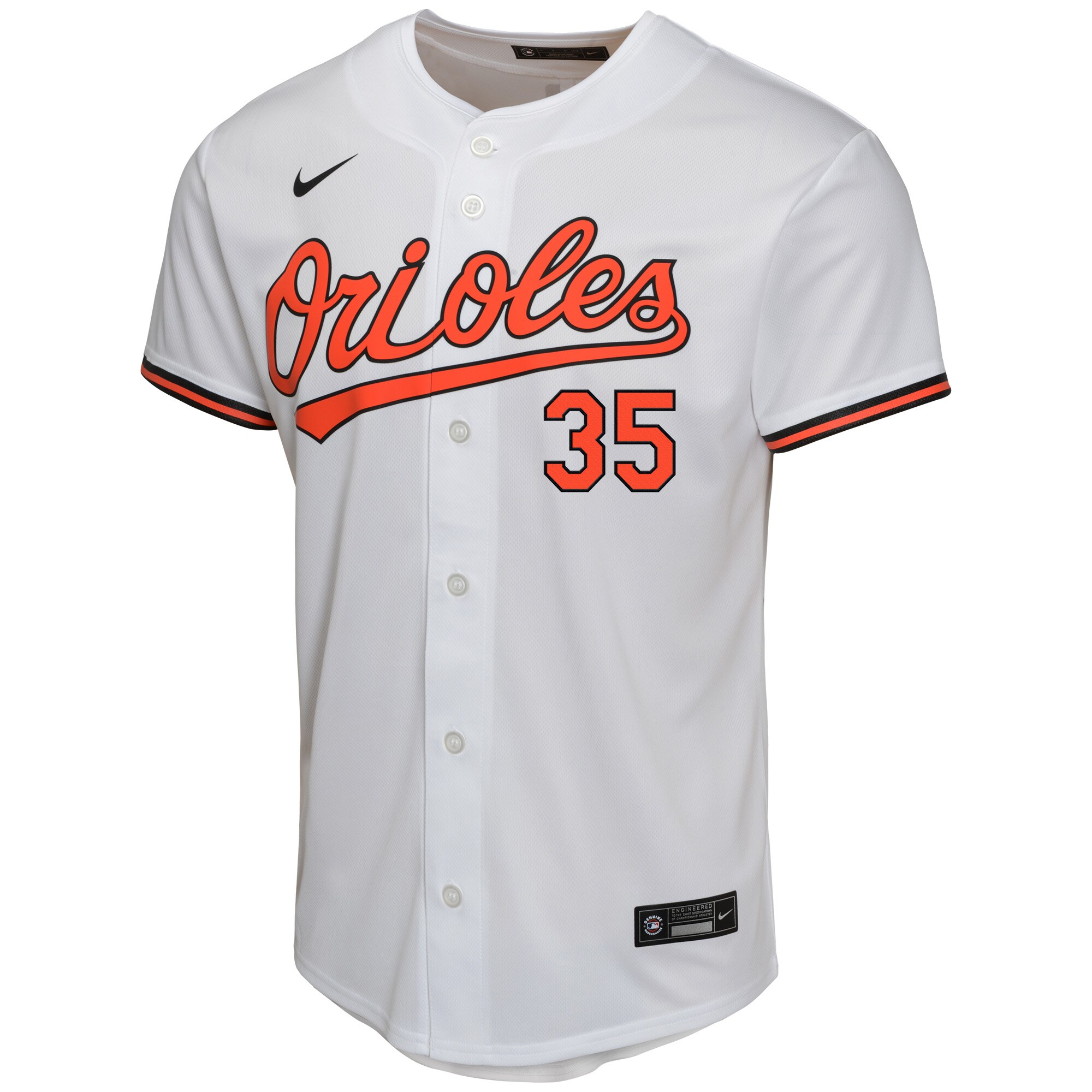 Adley Rutschman Baltimore Orioles  Youth Home Game Player Jersey - White