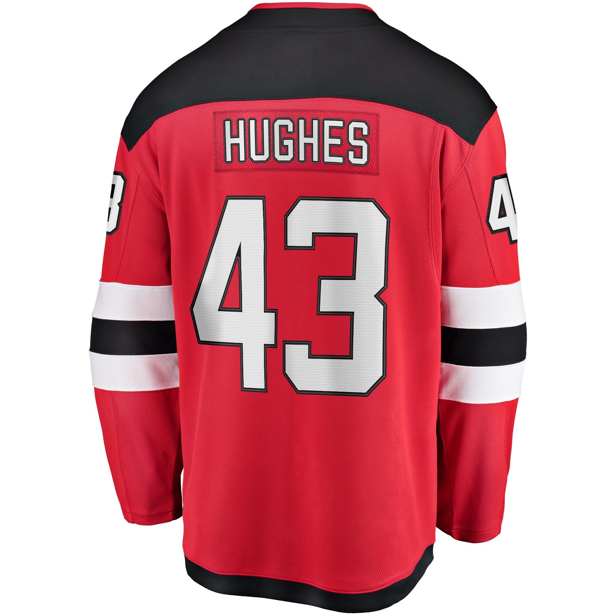 Luke Hughes New Jersey Devils Fanatics Home Breakaway Player Jersey - Red