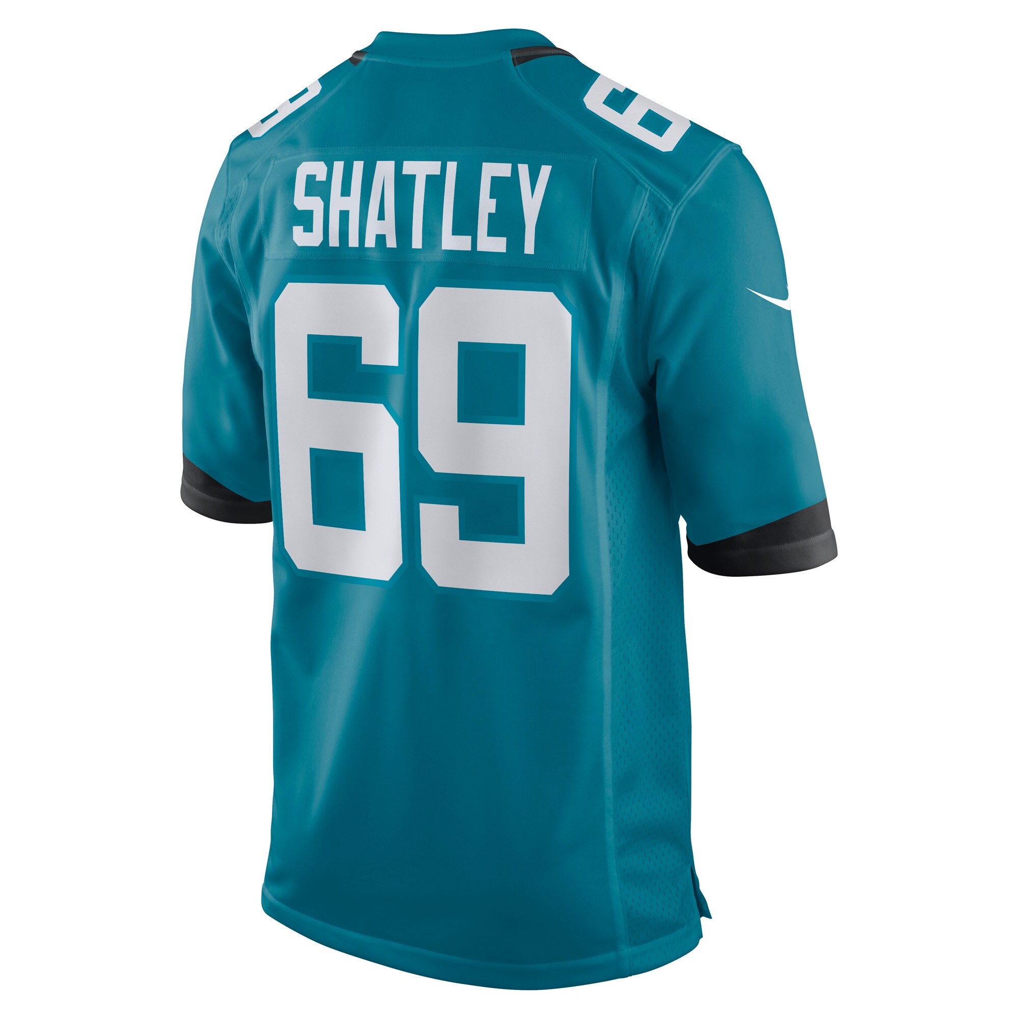 Tyler Shatley Jacksonville Jaguars  Game Jersey - Teal