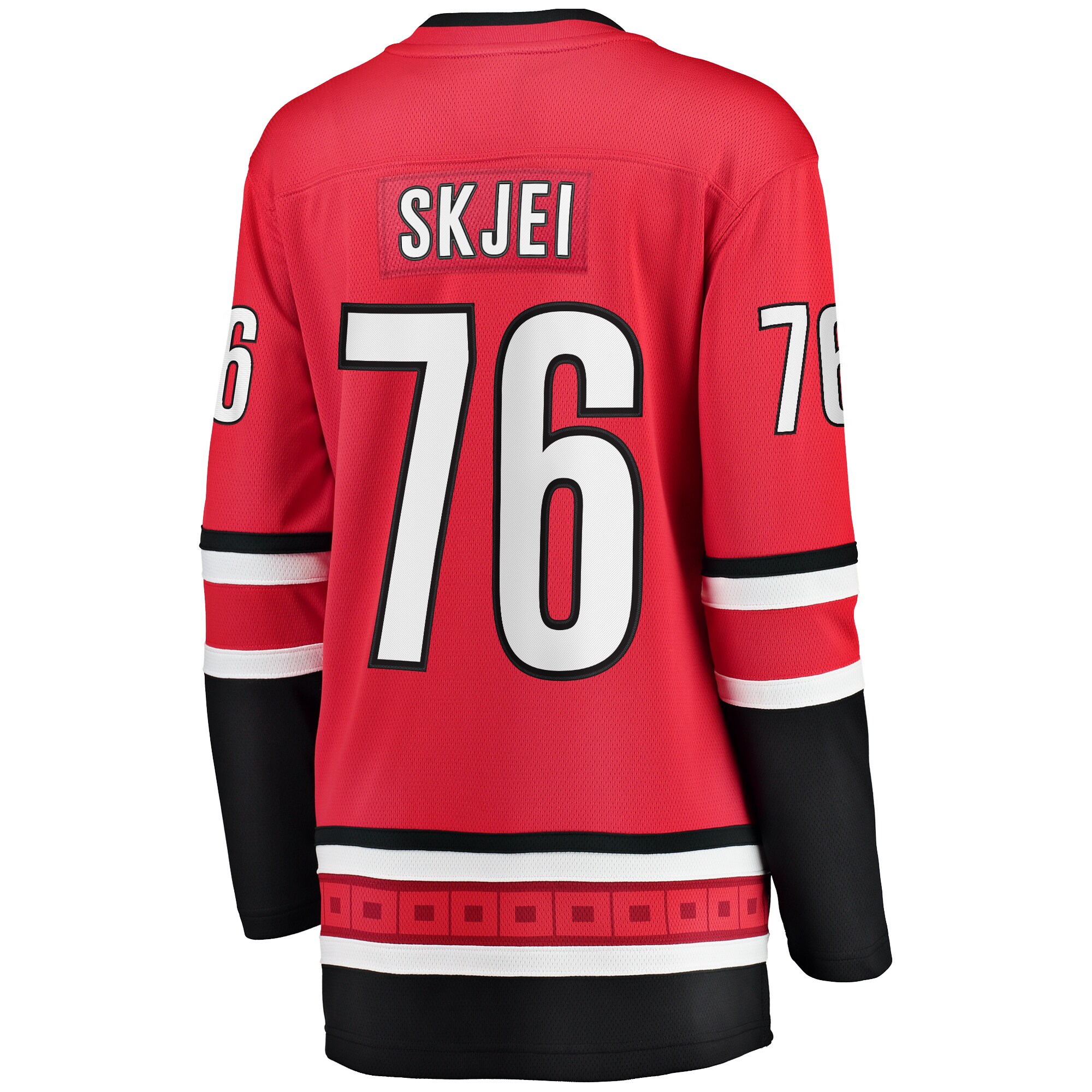 Brady Skjei Carolina Hurricanes Fanatics Women's Alternate Breakaway Player Jersey - Red