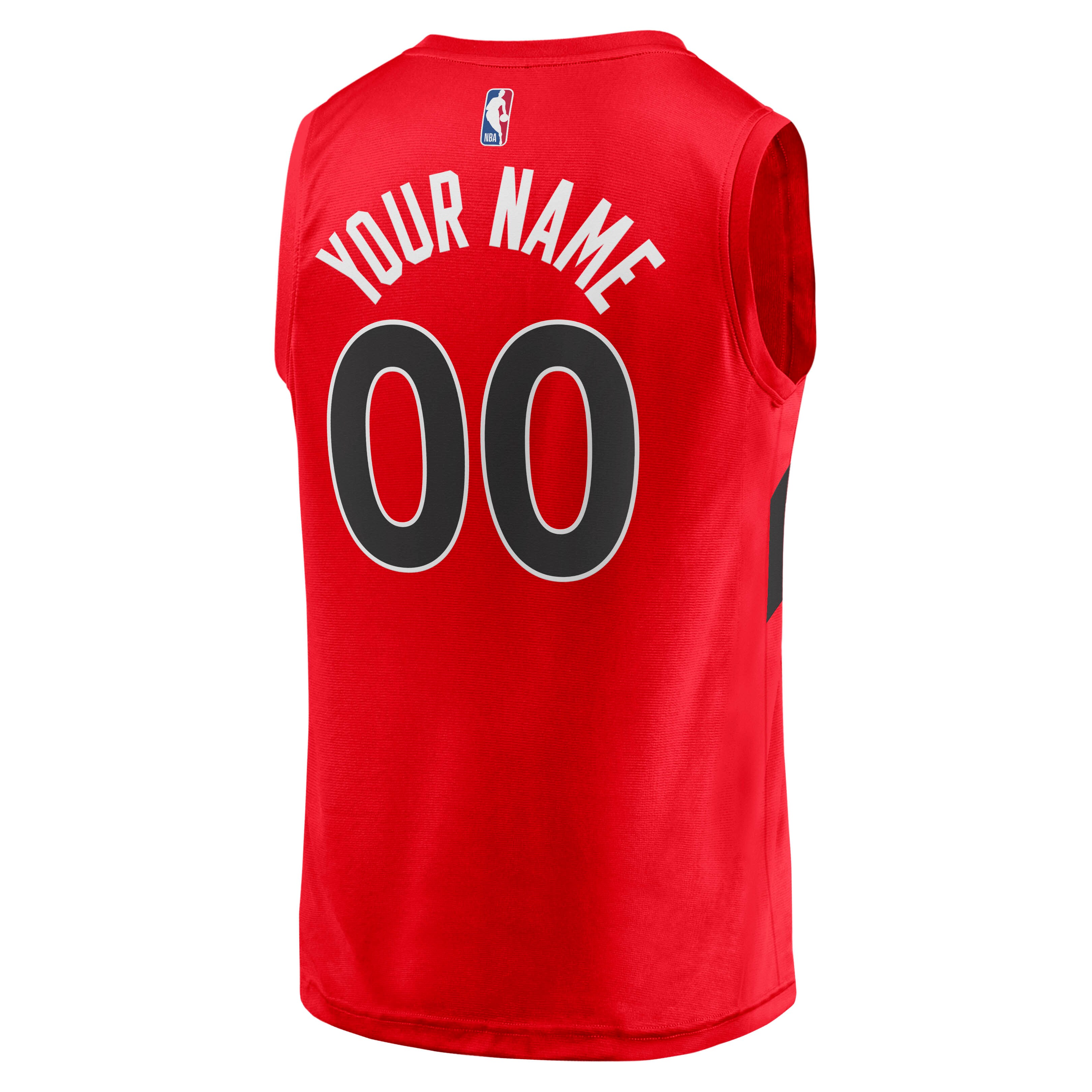 Toronto Raptors Fanatics Youth Fast Break Replica Custom Jersey - Icon Edition - Red