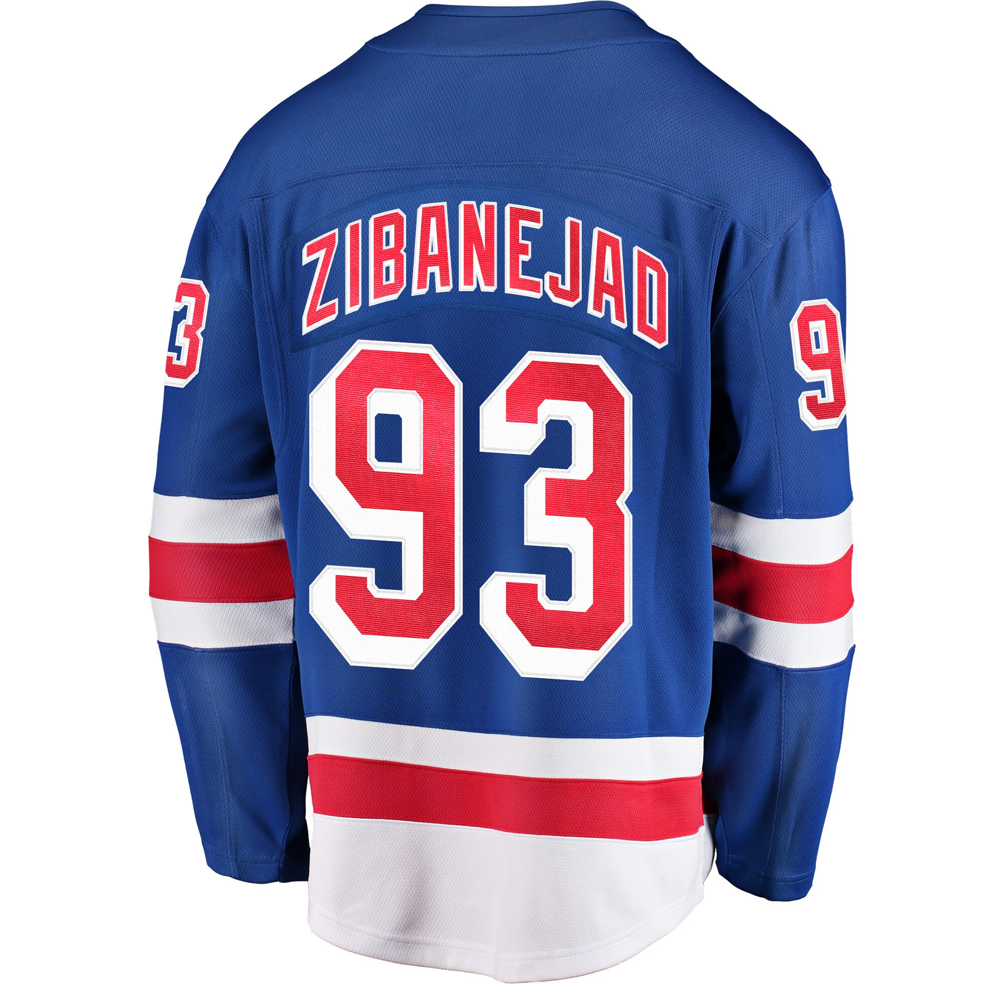 Mika Zibanejad New York Rangers Fanatics Premier Breakaway Player Jersey - Royal
