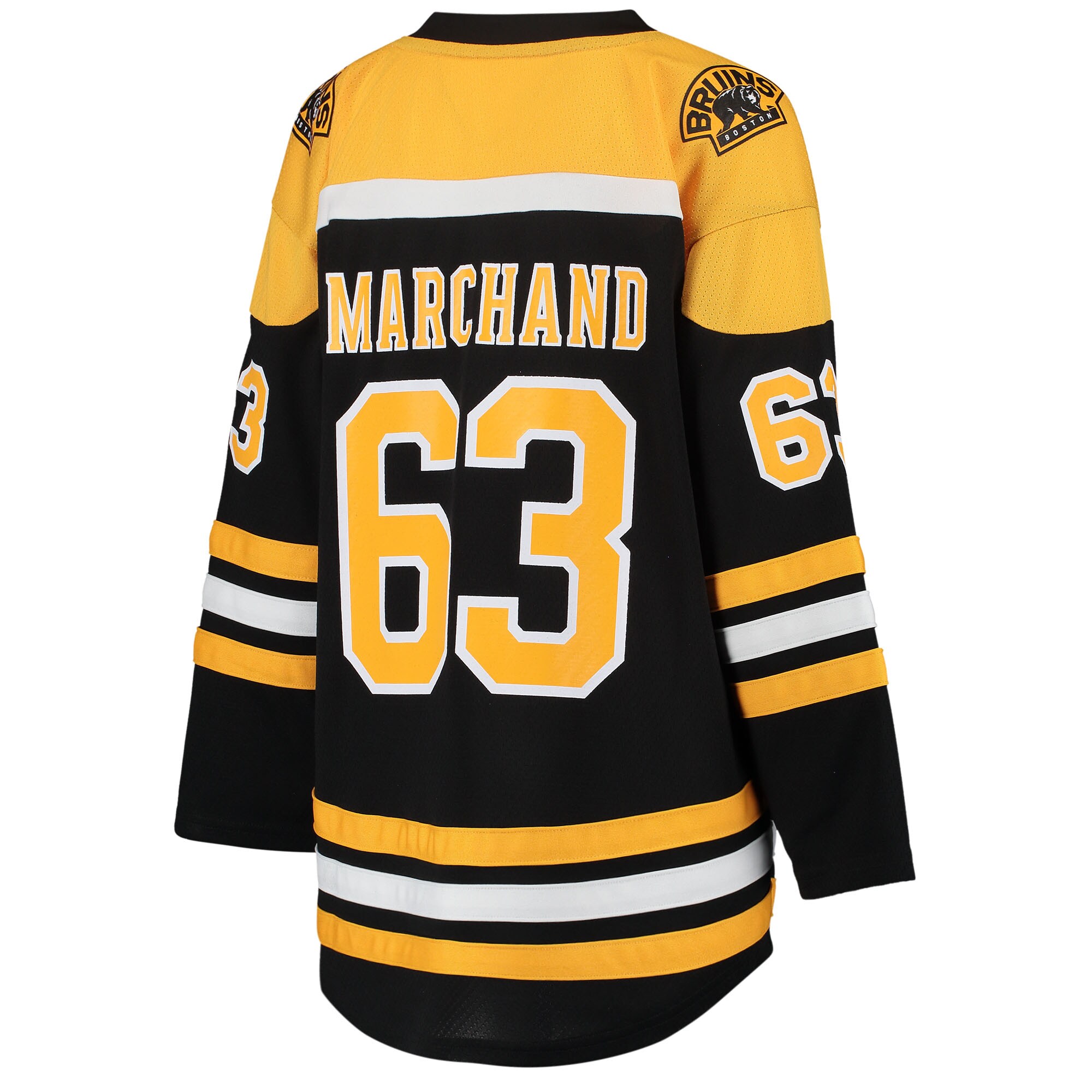 Brad Marchand Boston Bruins Youth Home Replica Player Jersey - Black