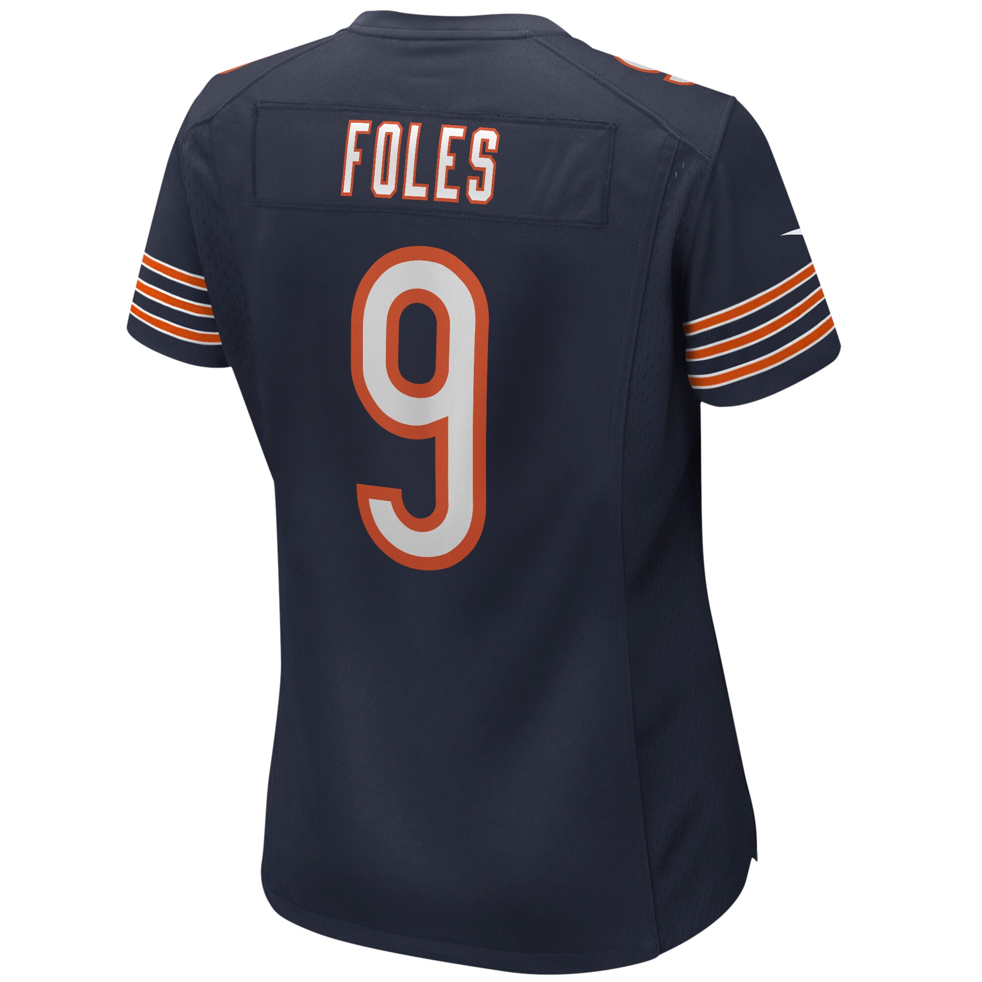 Nick Foles Chicago Bears  Women's Game Jersey - Navy
