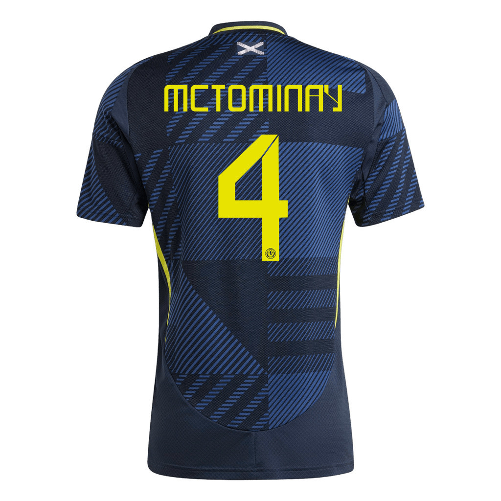 Scott McTominay 4 Scotland National Team 2024 Home Men Jersey - Navy