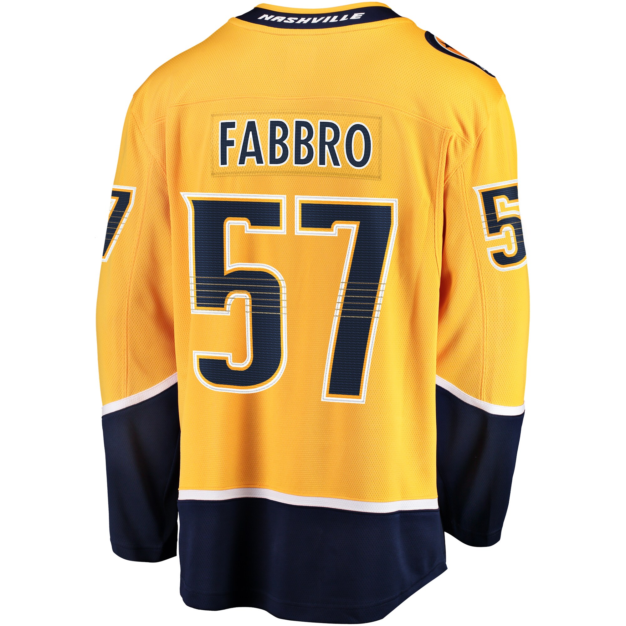 Dante Fabbro Nashville Predators Fanatics Replica Player Jersey - Gold