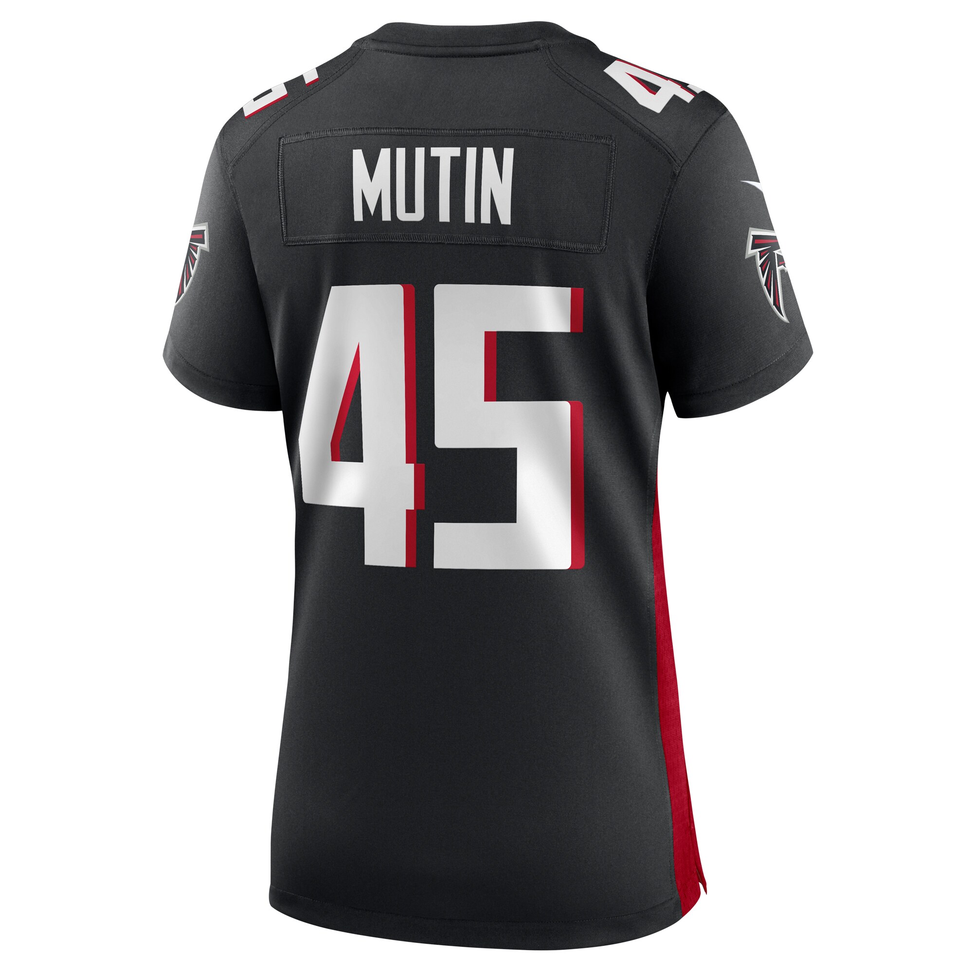 Donavan Mutin Atlanta Falcons  Women's  Game Jersey -  Black