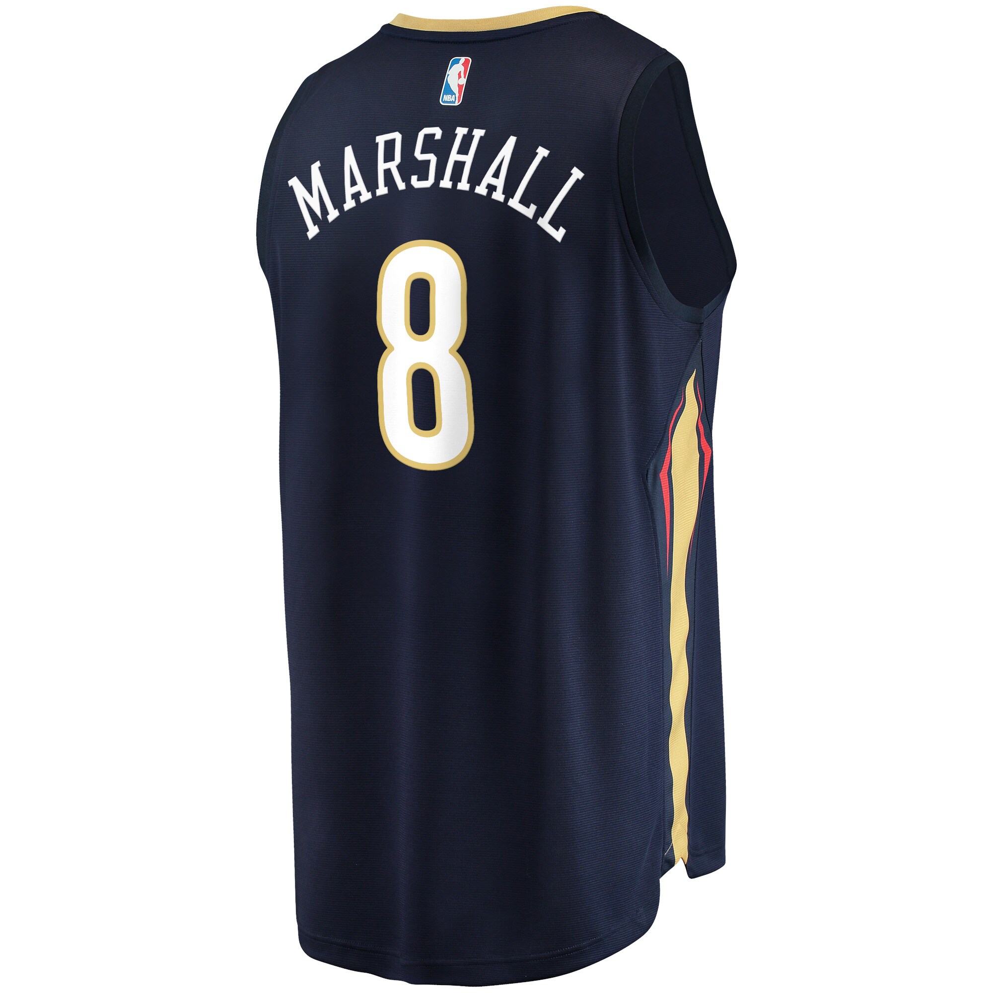 Naji Marshall New Orleans Pelicans Fanatics Fast Break Replica Jersey - Icon Edition - Navy