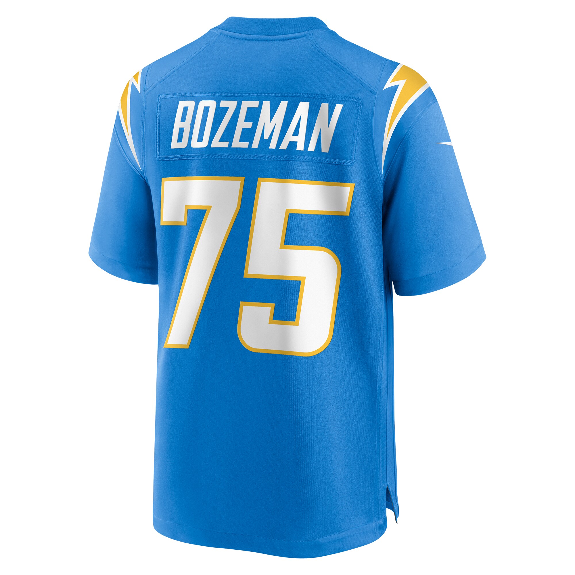 Bradley Bozeman Los Angeles Chargers   Game Jersey -  Powder Blue