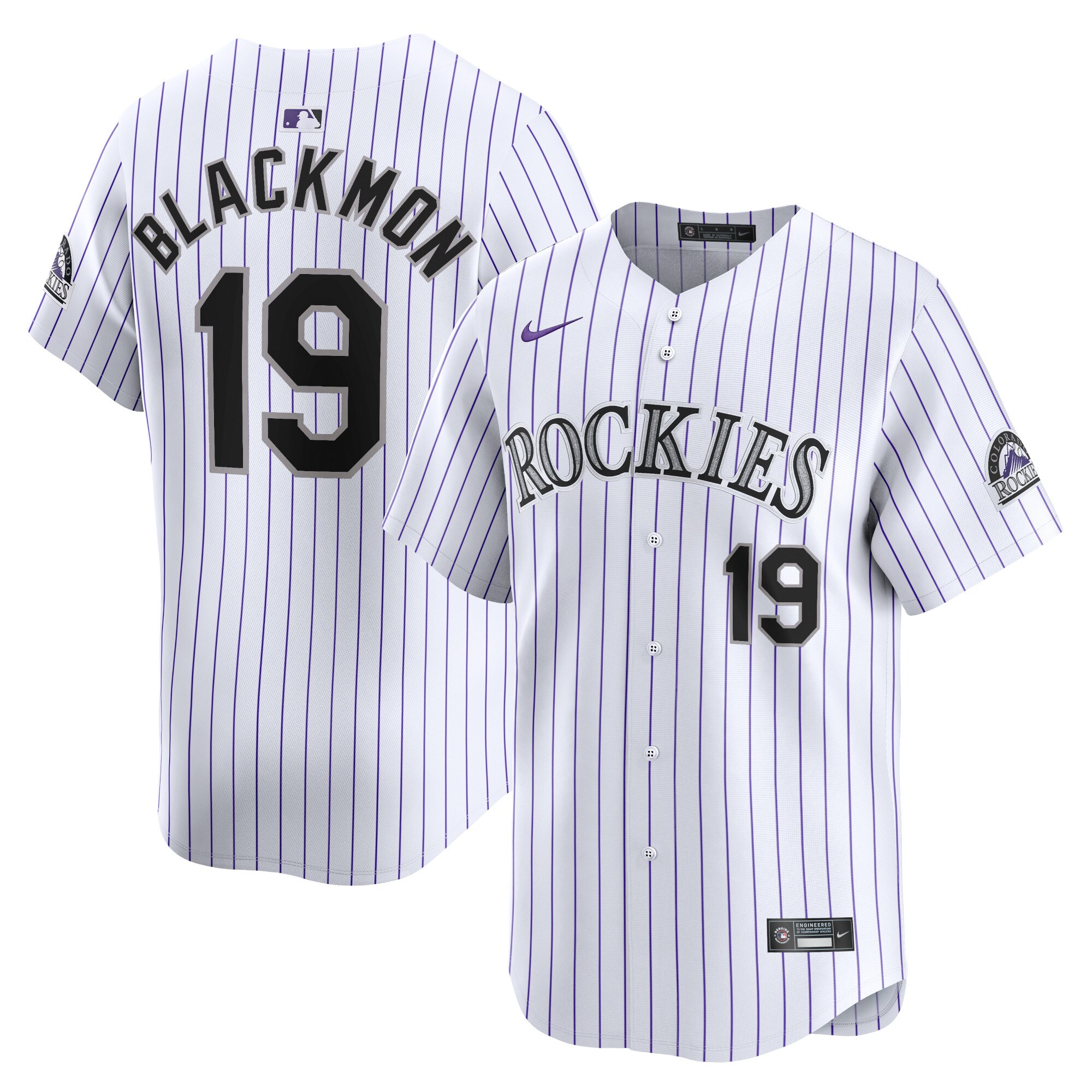 Charlie Blackmon Colorado Rockies  Youth Home Limited Player Jersey - White