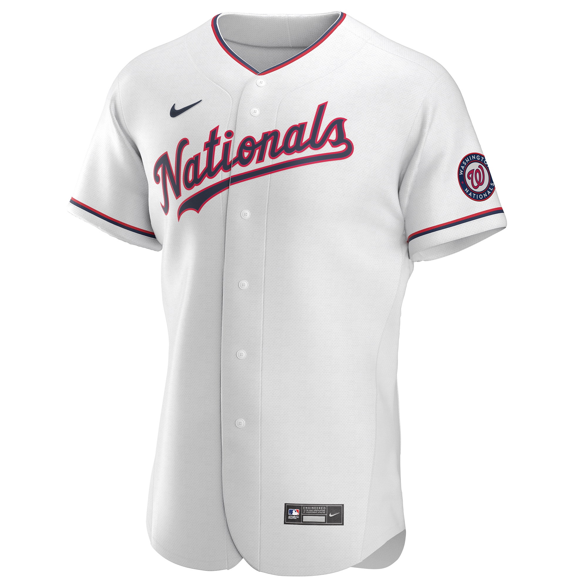 Washington Nationals  Alternate Authentic Team Jersey - White