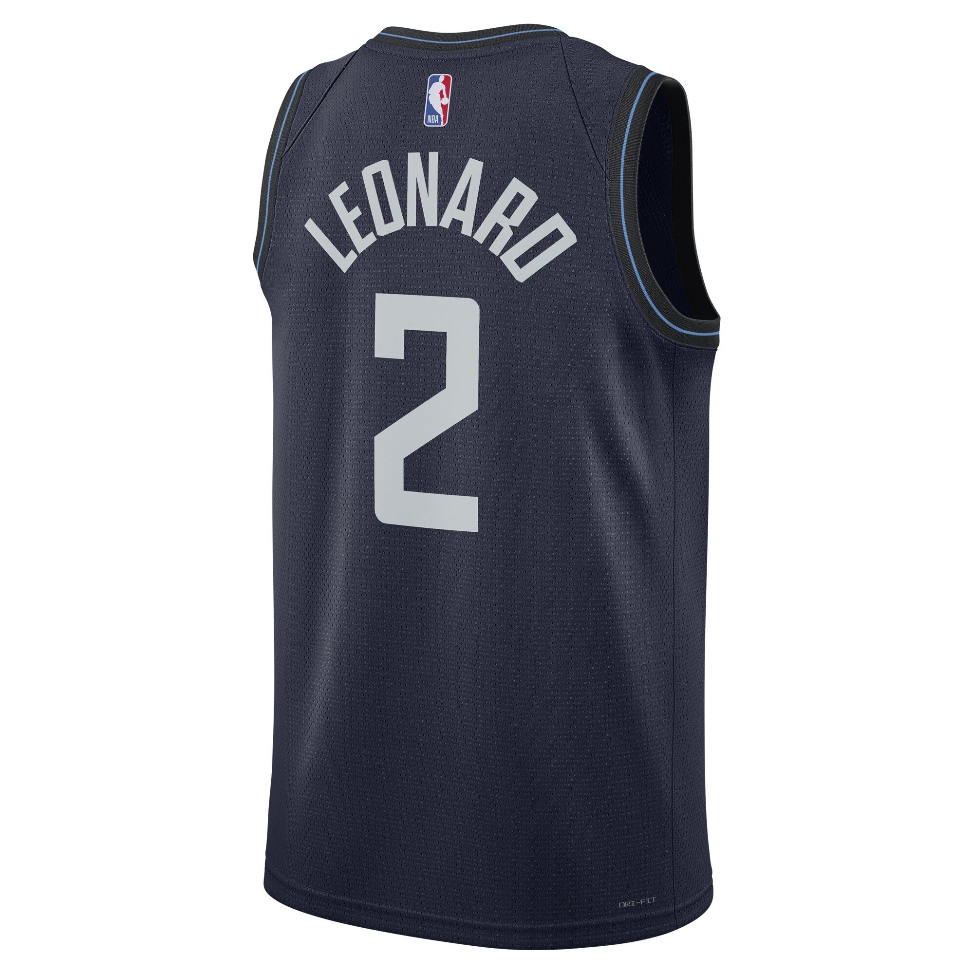 Kawhi Leonard LA Clippers  Unisex 2023\/24 Swingman Jersey - Navy - City Edition