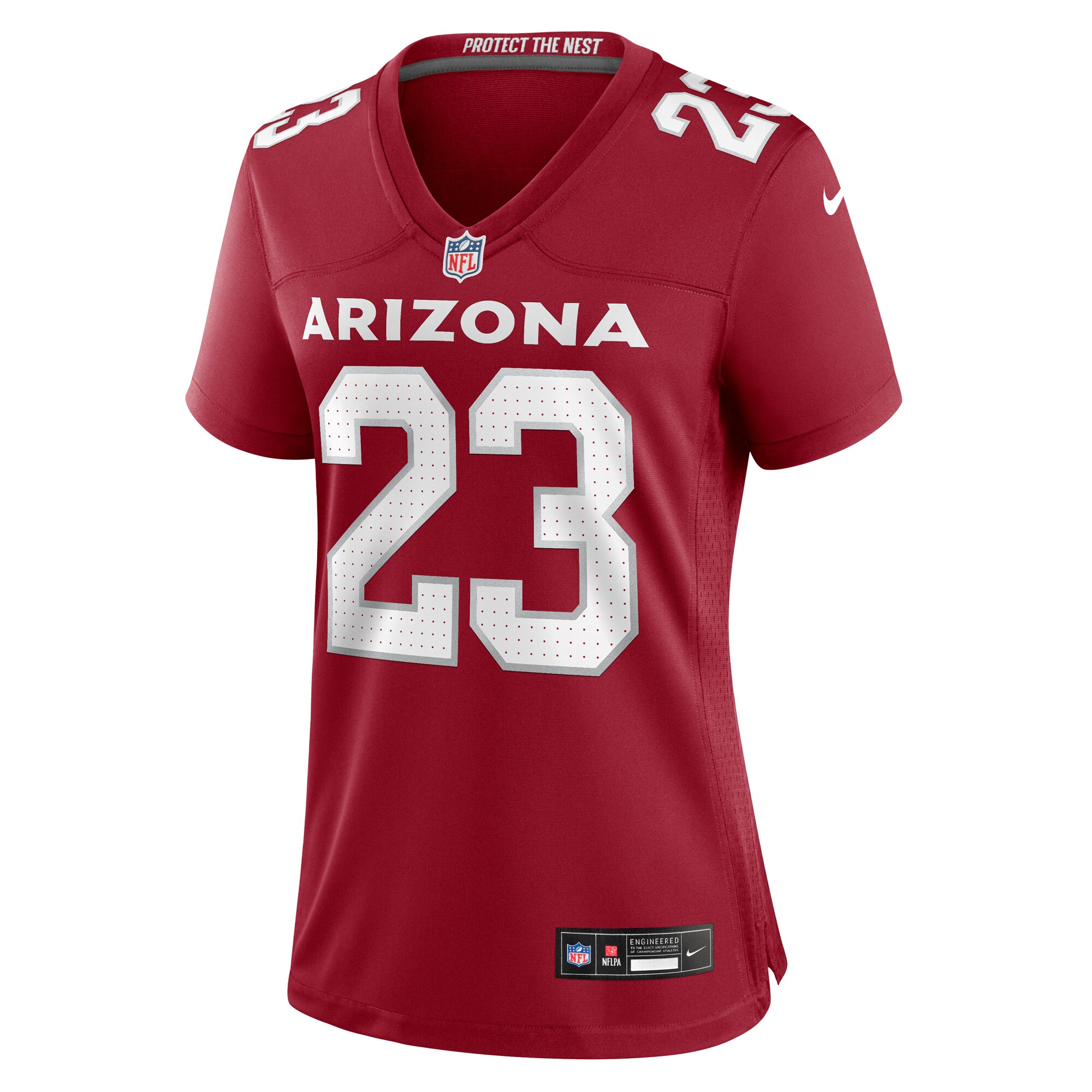 Corey Clement Arizona Cardinals  Women's Team Game Jersey -  Cardinal