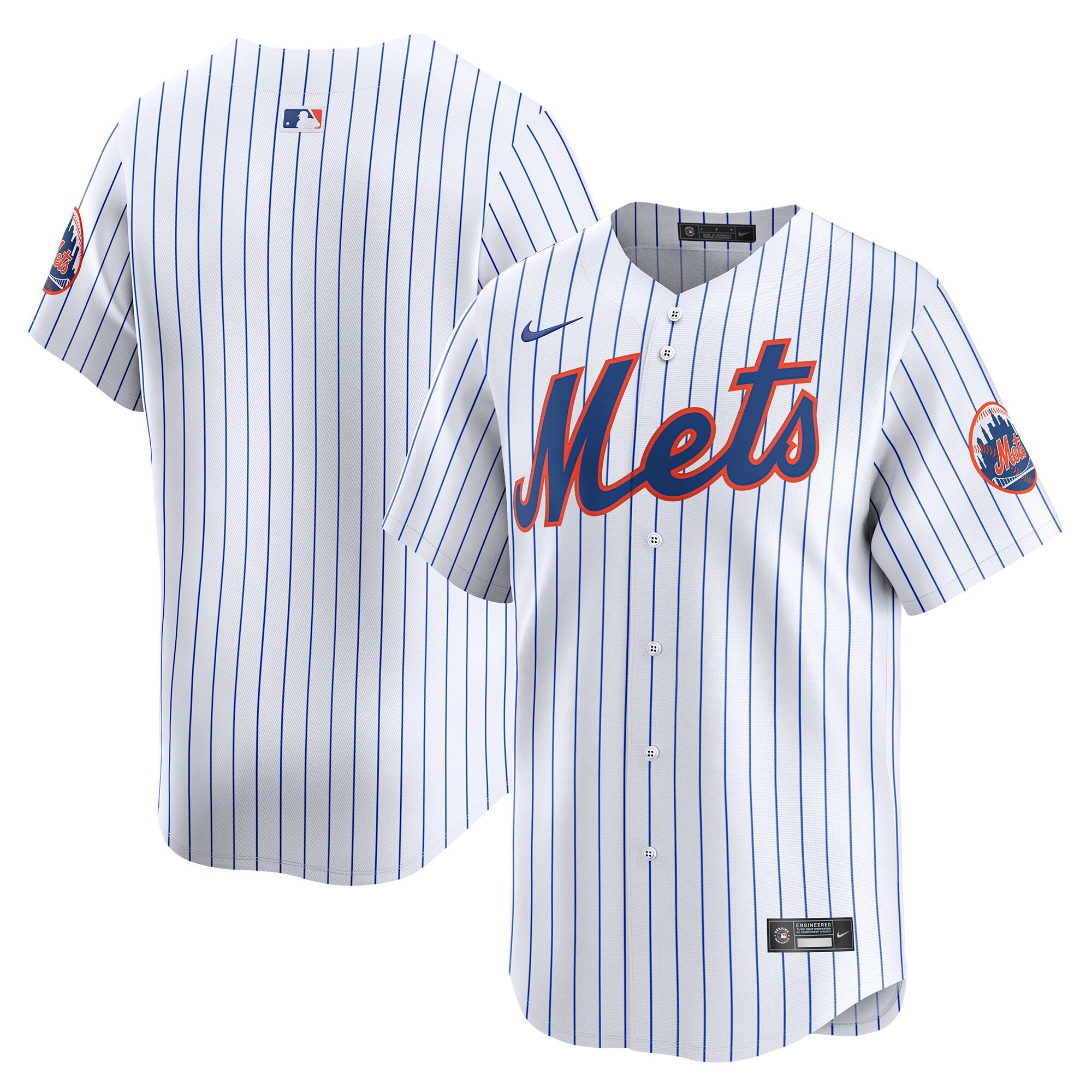 New York Mets  Home Limited Jersey - White