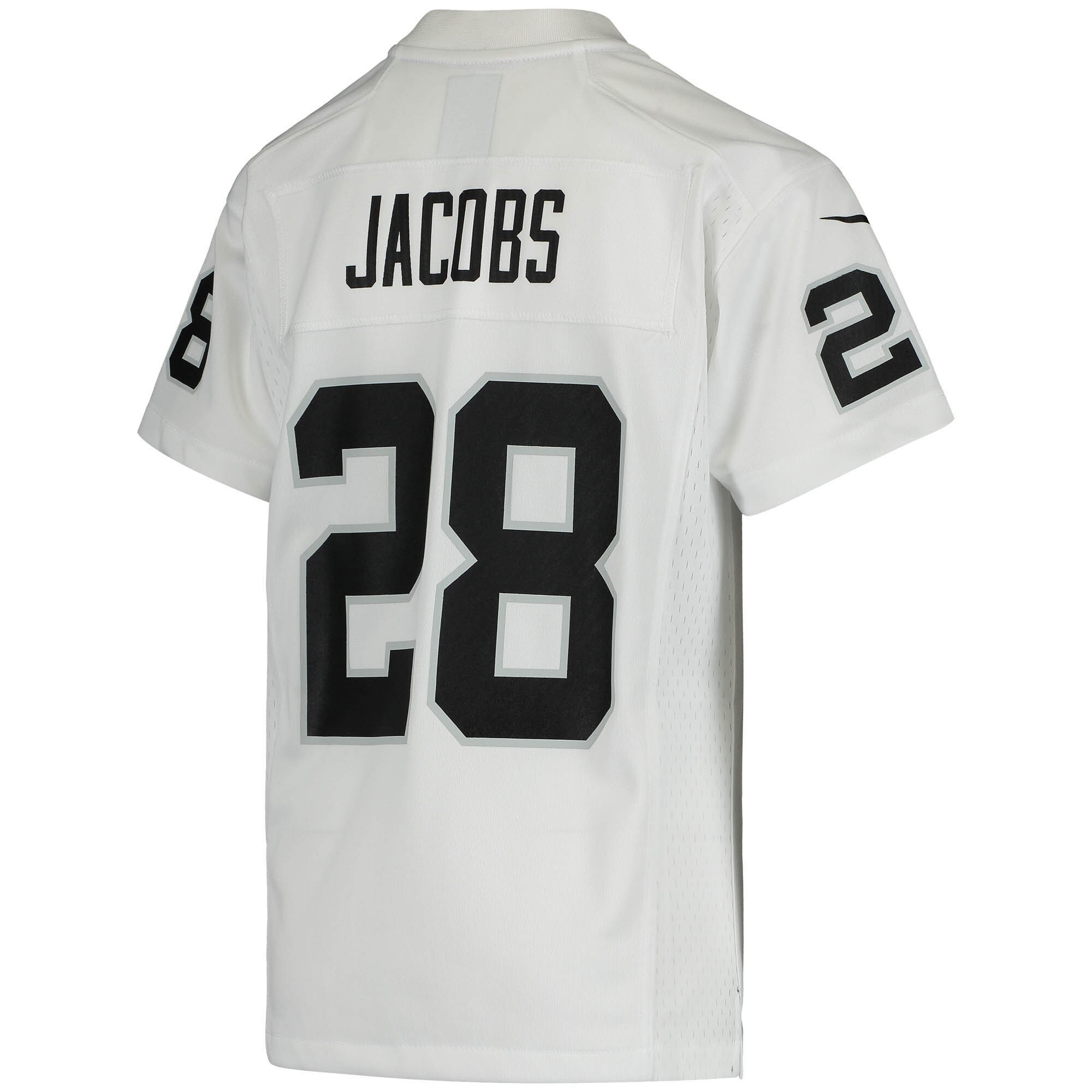 Josh Jacobs Las Vegas Raiders  Youth Game Jersey - White
