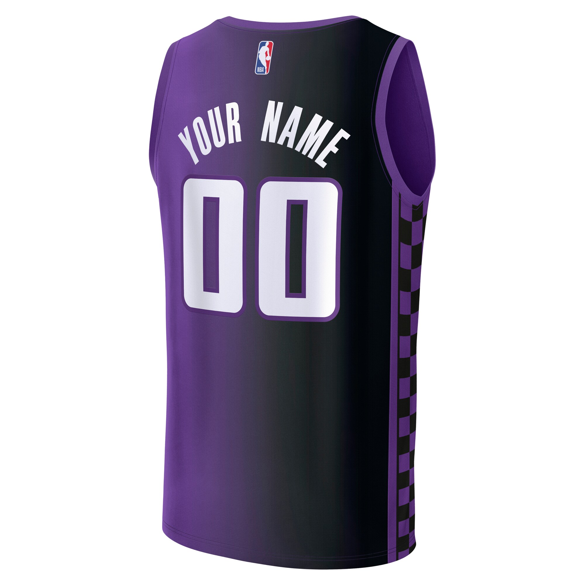 Sacramento Kings Fanatics Custom Fast Break Jersey - Purple - Statement Edition